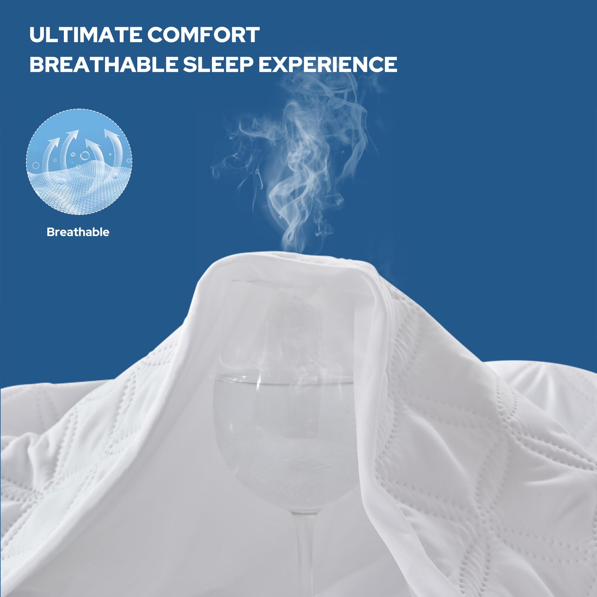 Waterproof Queen Size Mattress Protector
