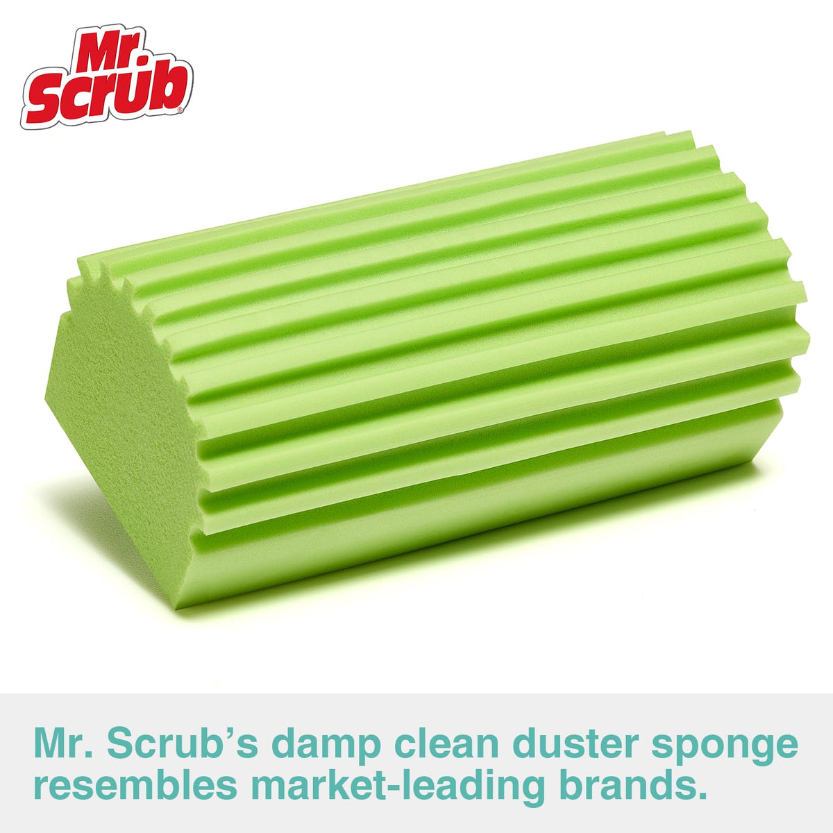 4 Pack Damp Dusting Sponge Duster (4 Count)