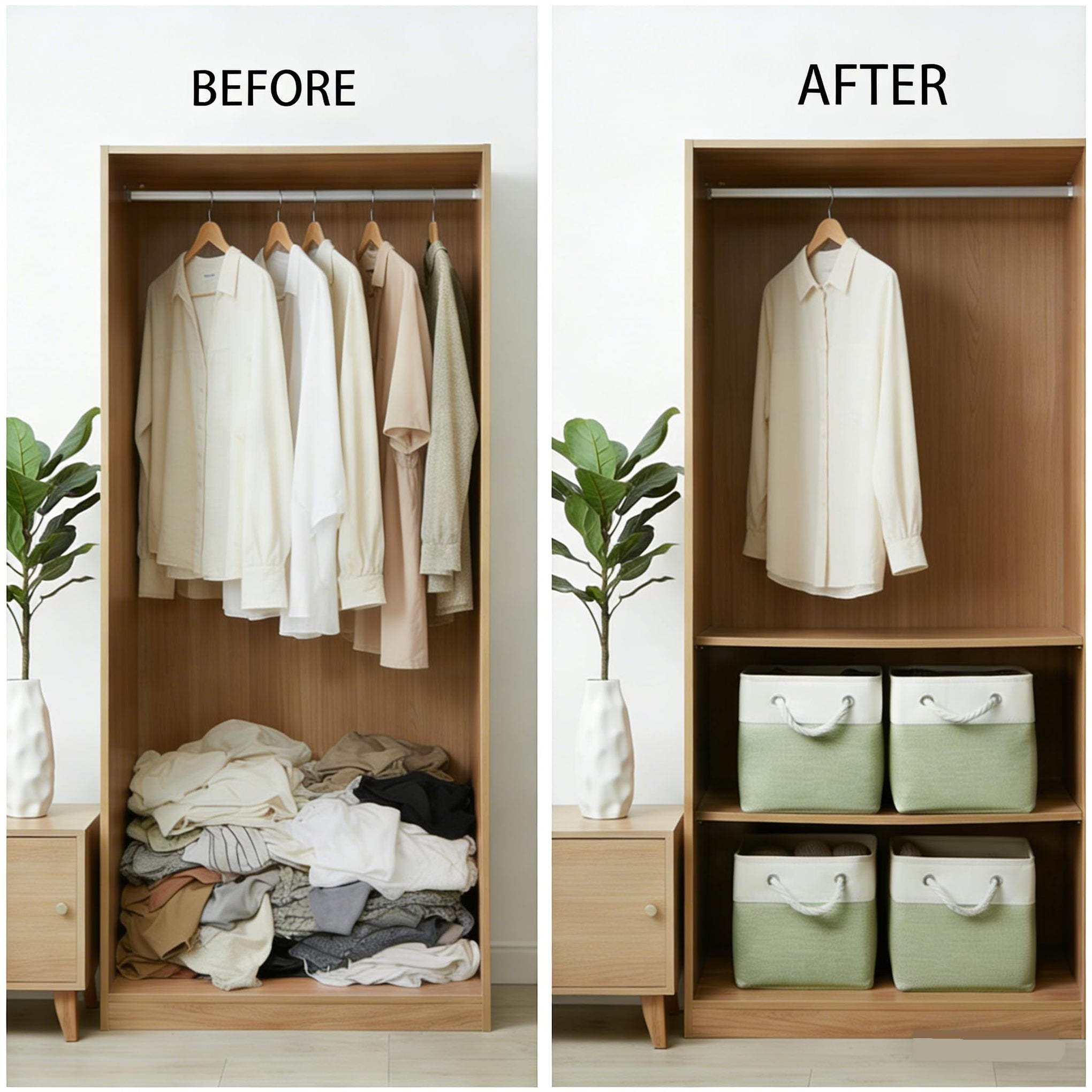 Cube Storage Bins (6 Count)