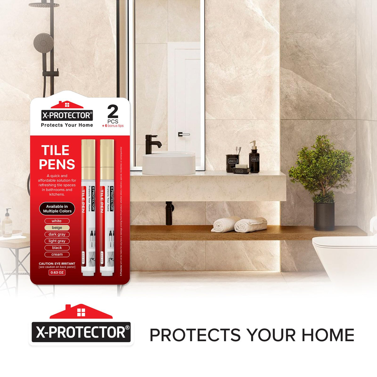 Water Based Grout Marker (2 Count)