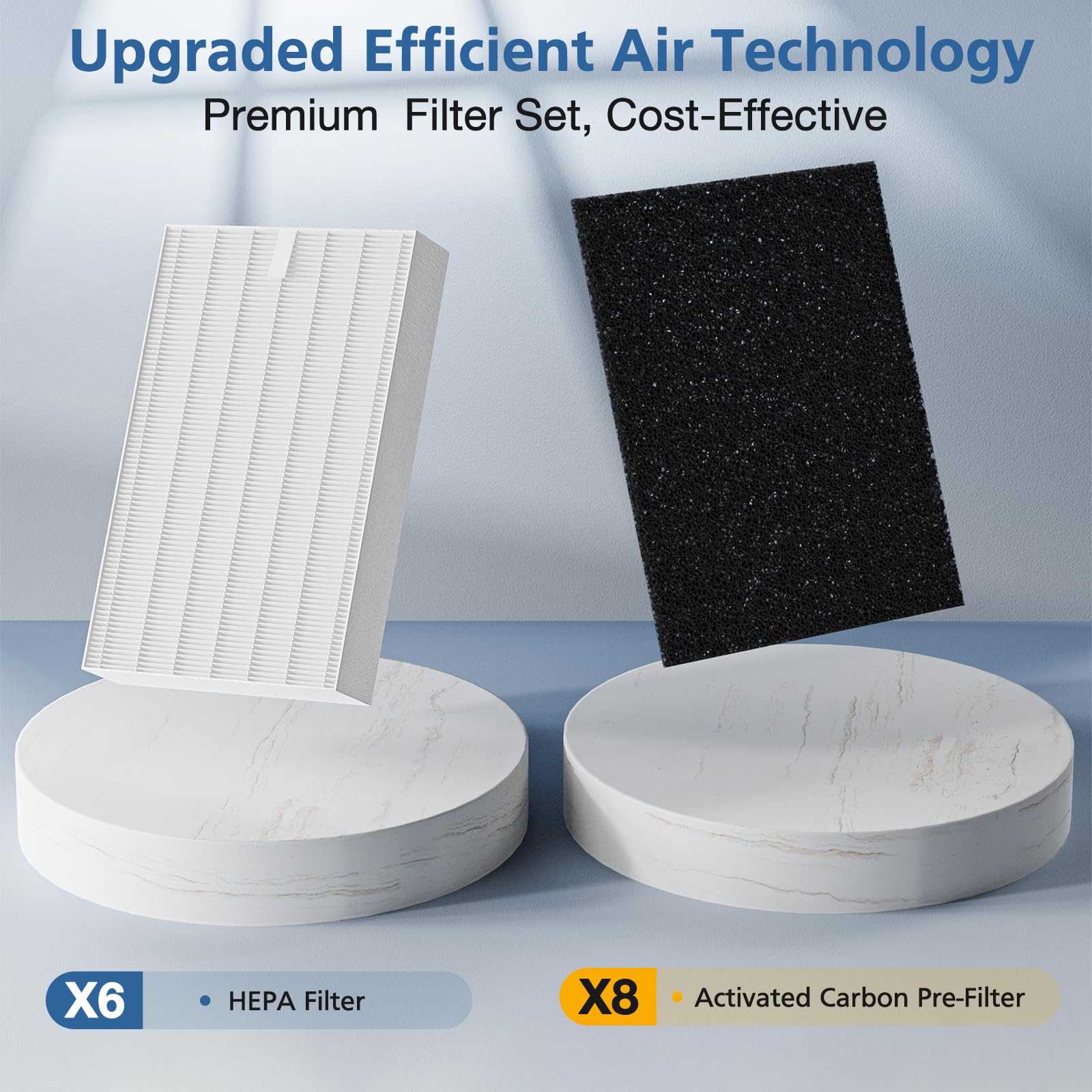 HPA300 HEPA Replacement Filter for Honeywell HPA300 Series Air Purifi (14 Count)