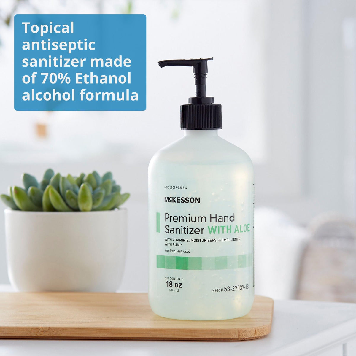 Hand Sanitizer with Aloe (54 Fl Oz)