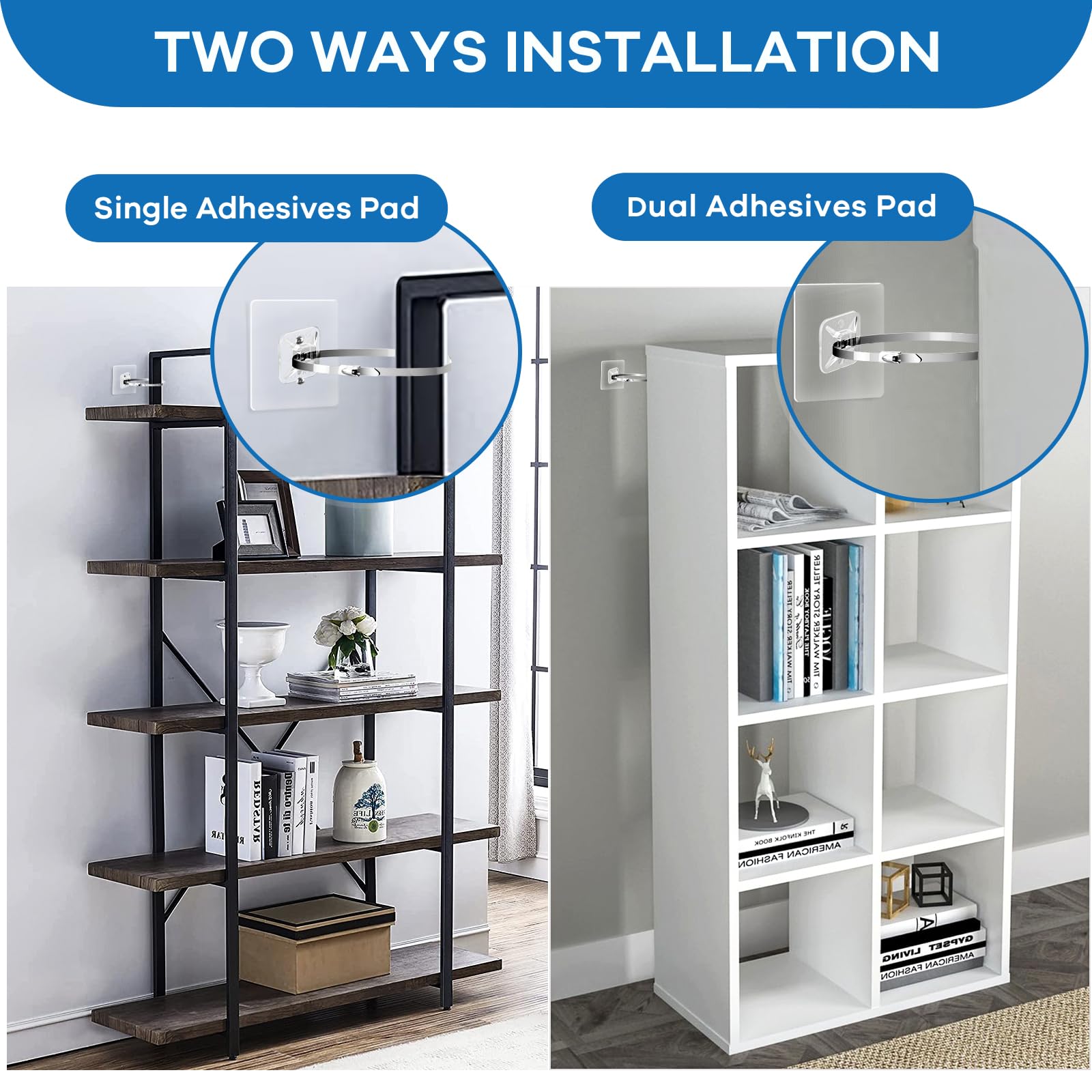 Adhesive Furniture Wall Anchors