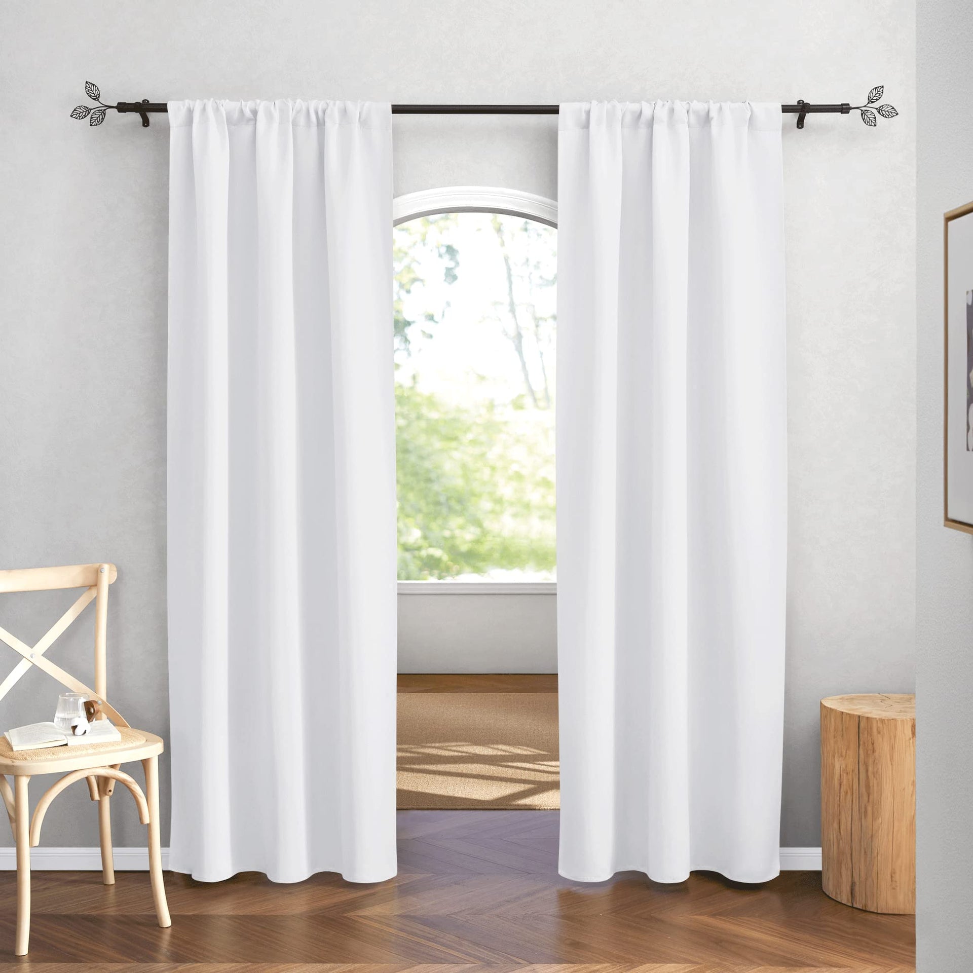 Curtains for Bedroom Living Room Dining Room Office 84 inches Long (2 Count)