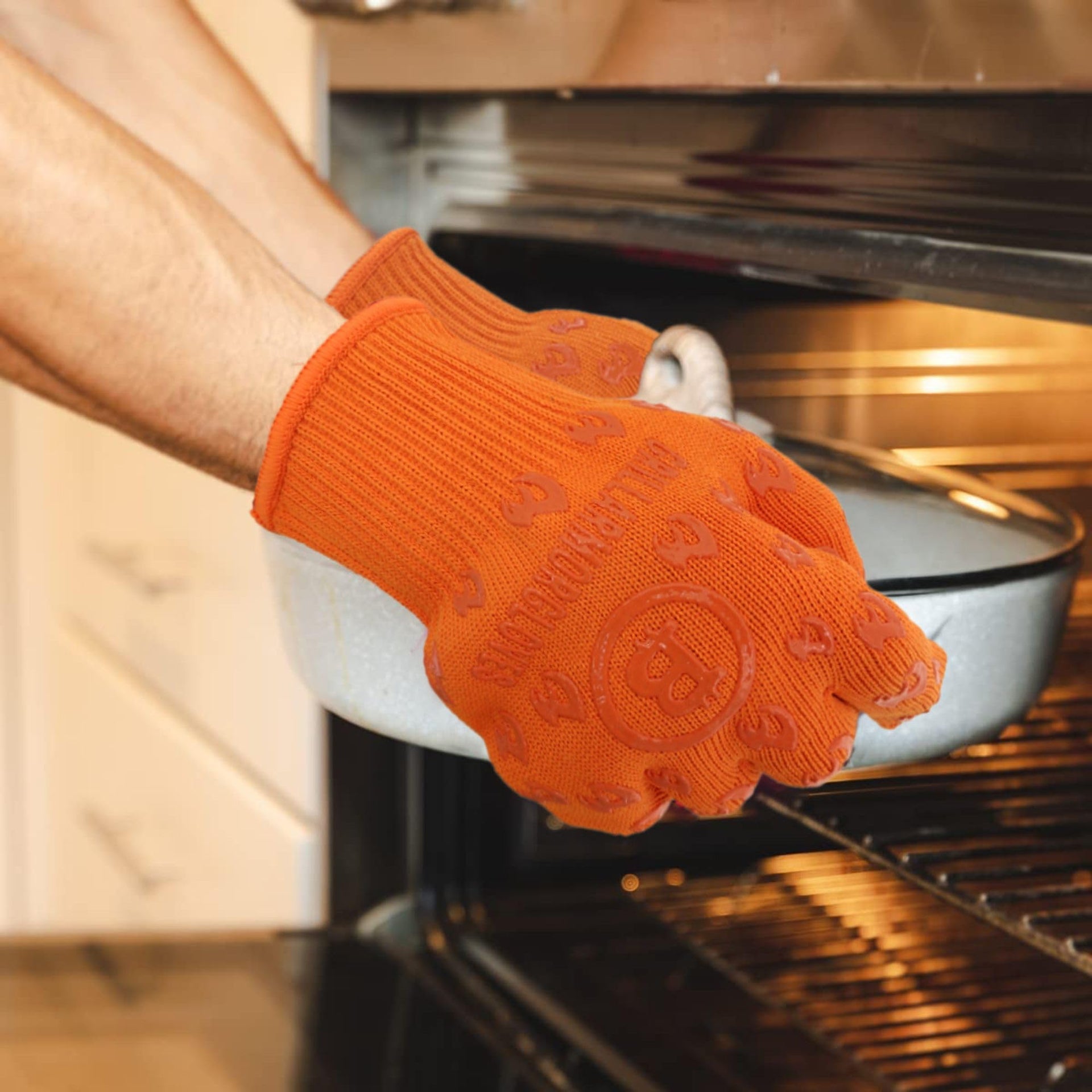 Grill Armor Oven Gloves with Fingers