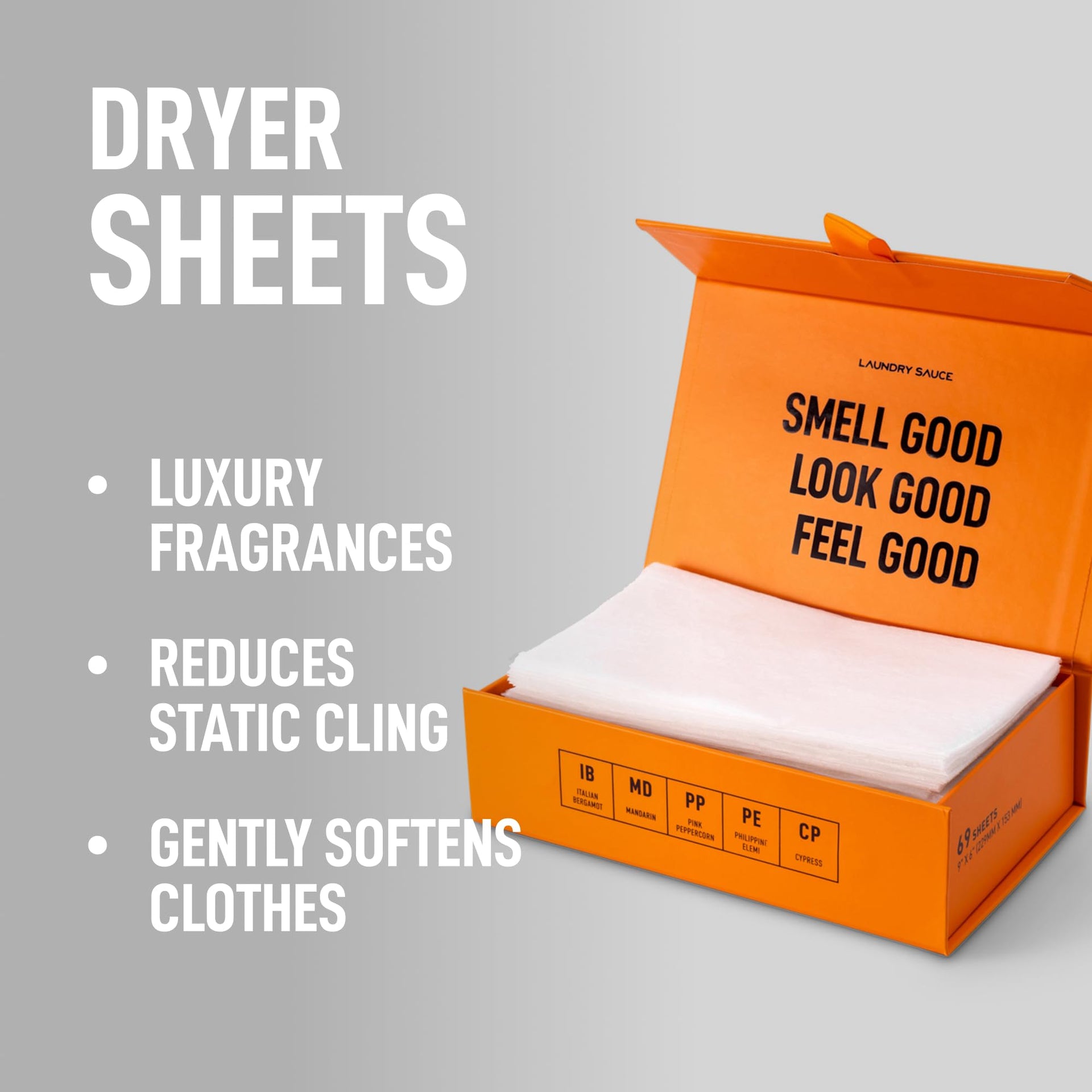 Laundry Dryer Sheets (69 Count)