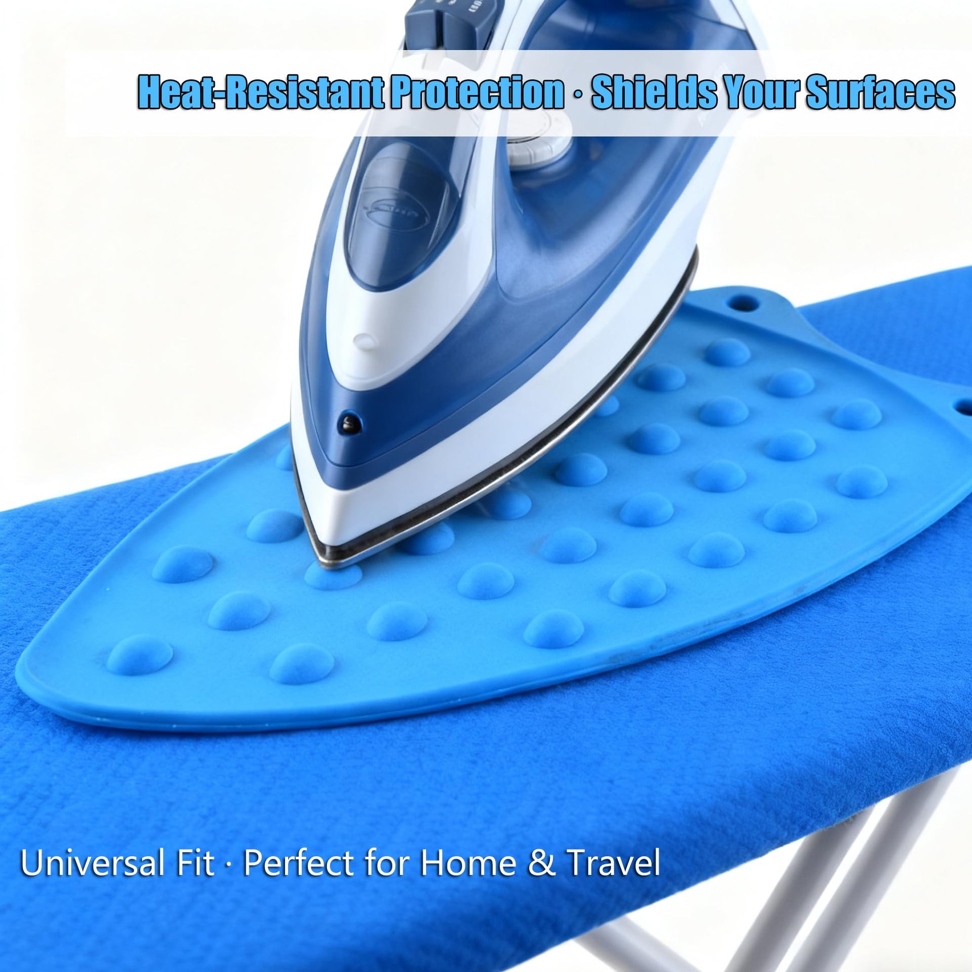 Silicone Iron Rest Pad for Ironing Board Hot Heat Resistant Steam Compact Mat Anti