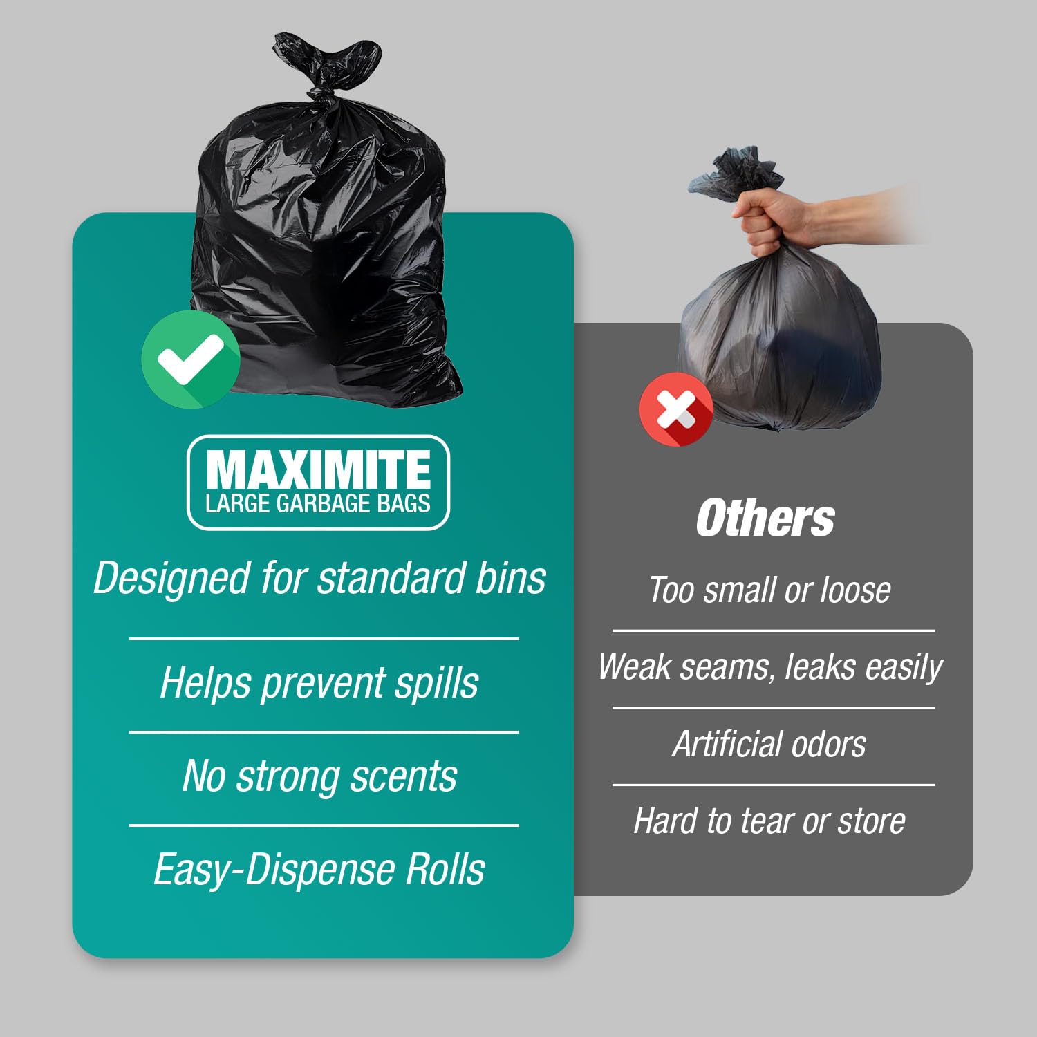 95 96 Gallon Heavy Duty Trash Bags