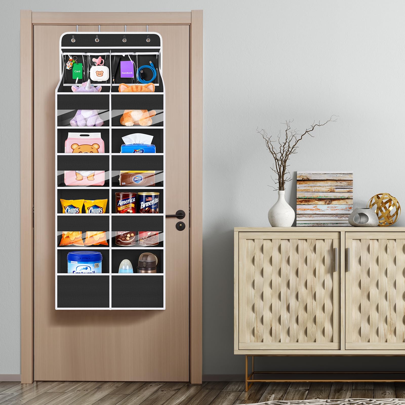 Upgraded Over the Door Organizer for Baby Nursery