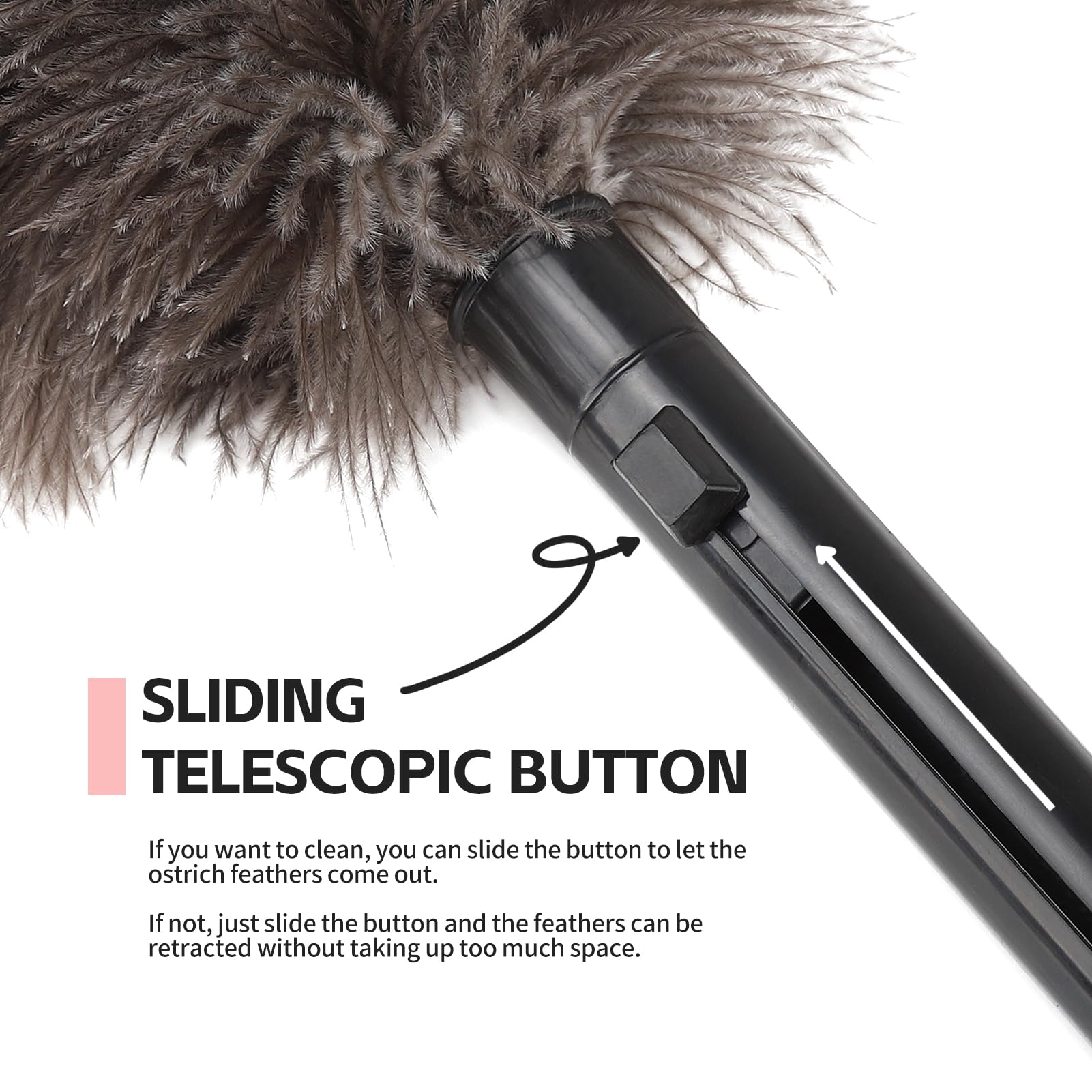 Retractable Feather Duster