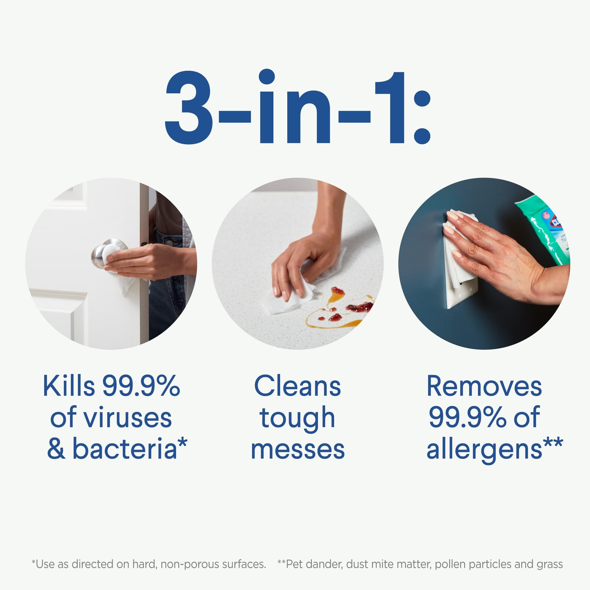 Disinfecting Wipes To Go Pack (216 Count)
