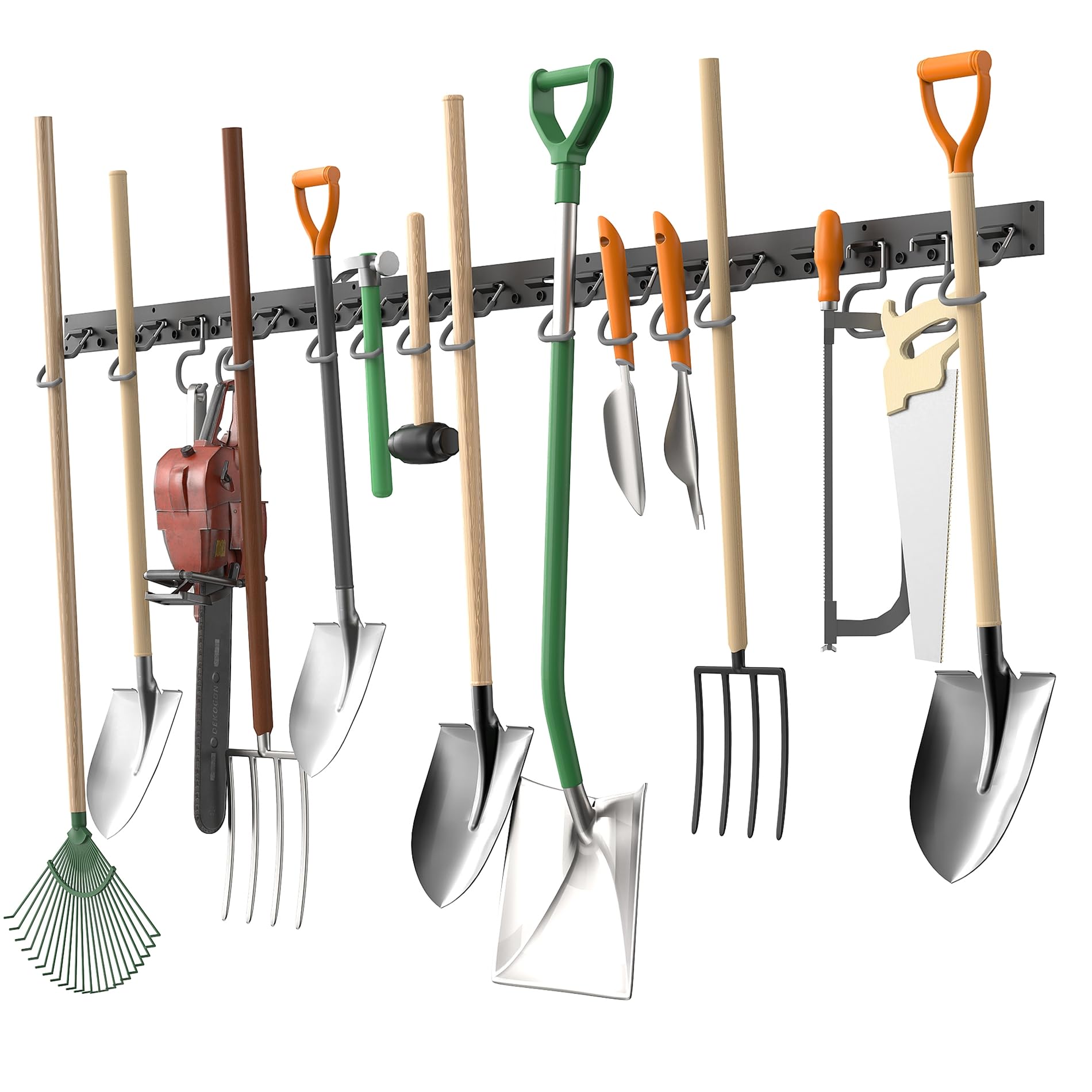 Plastic Wall Mounted Mop and Broom Holder