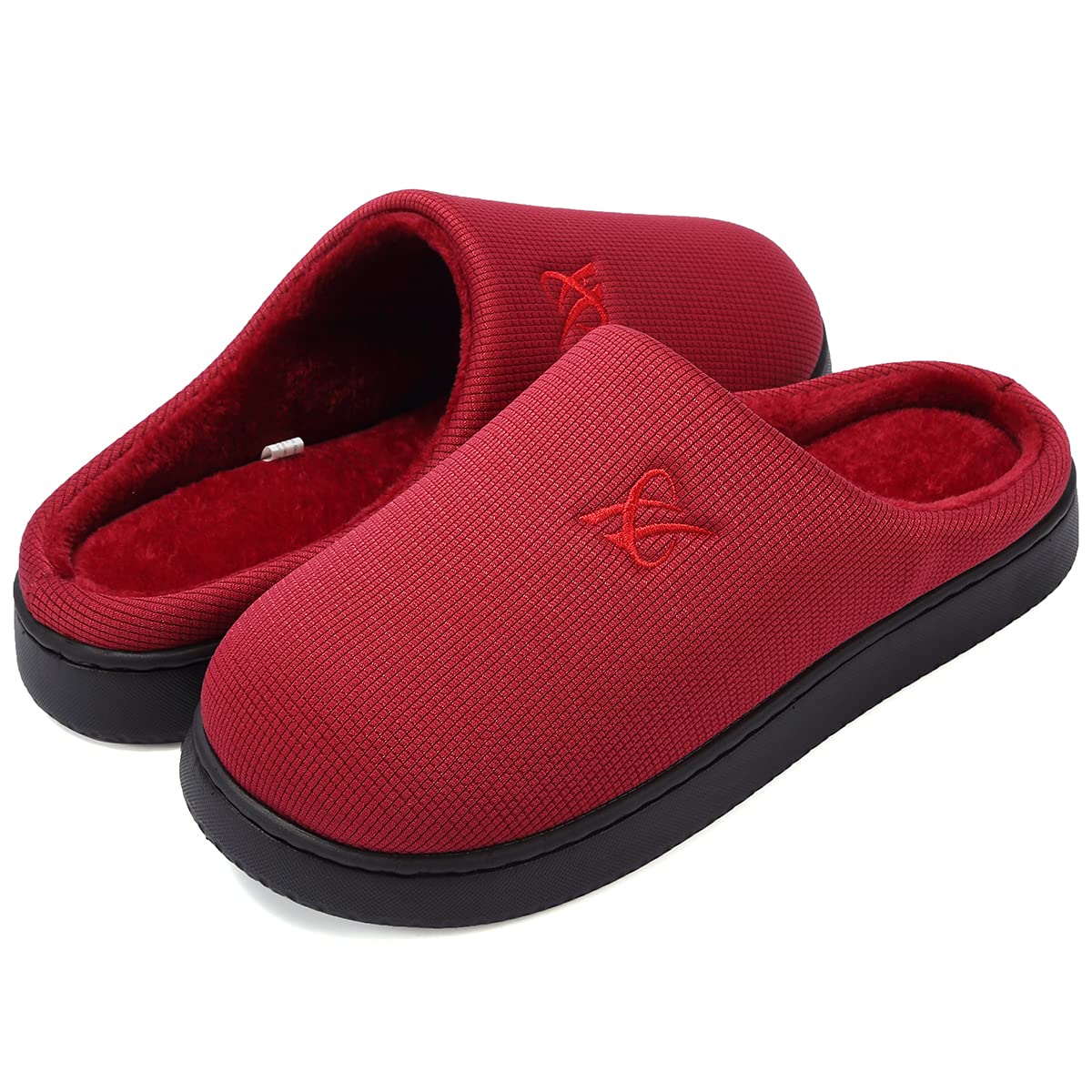 Memory Foam Cotton Slippers Couple Style Men's and Women's House Casual Shoes