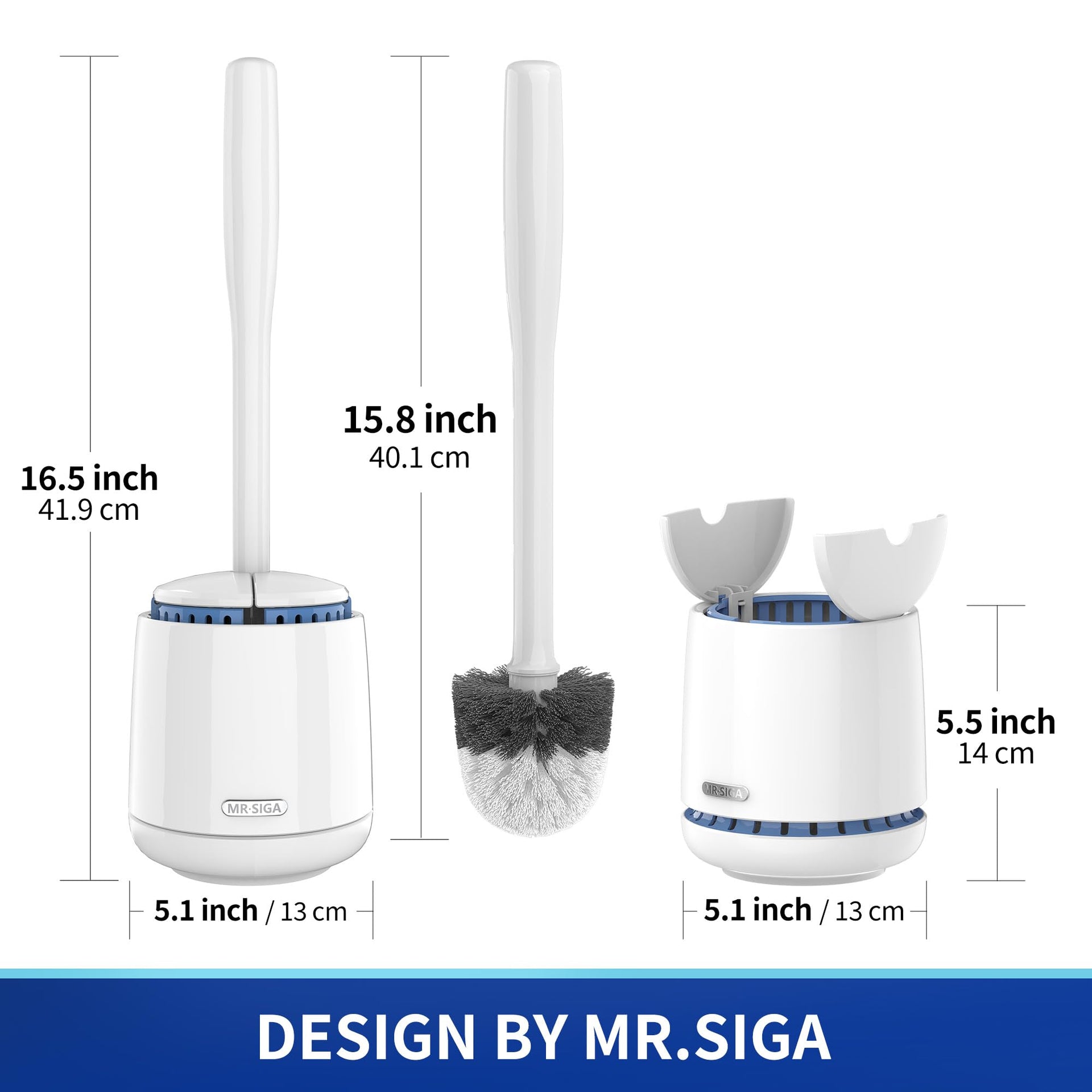 Toilet Bowl Brush and Holder
