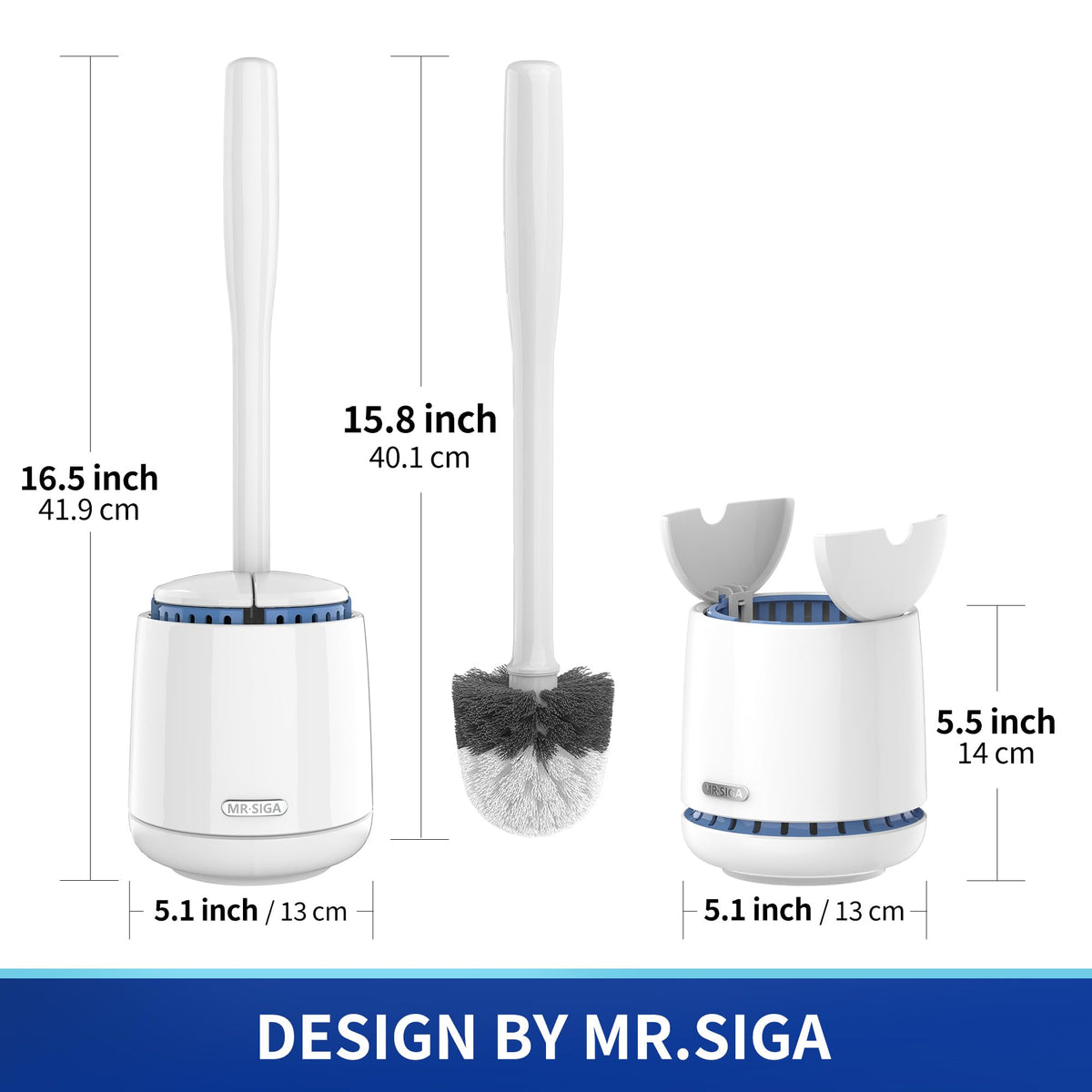Toilet Bowl Brush and Holder
