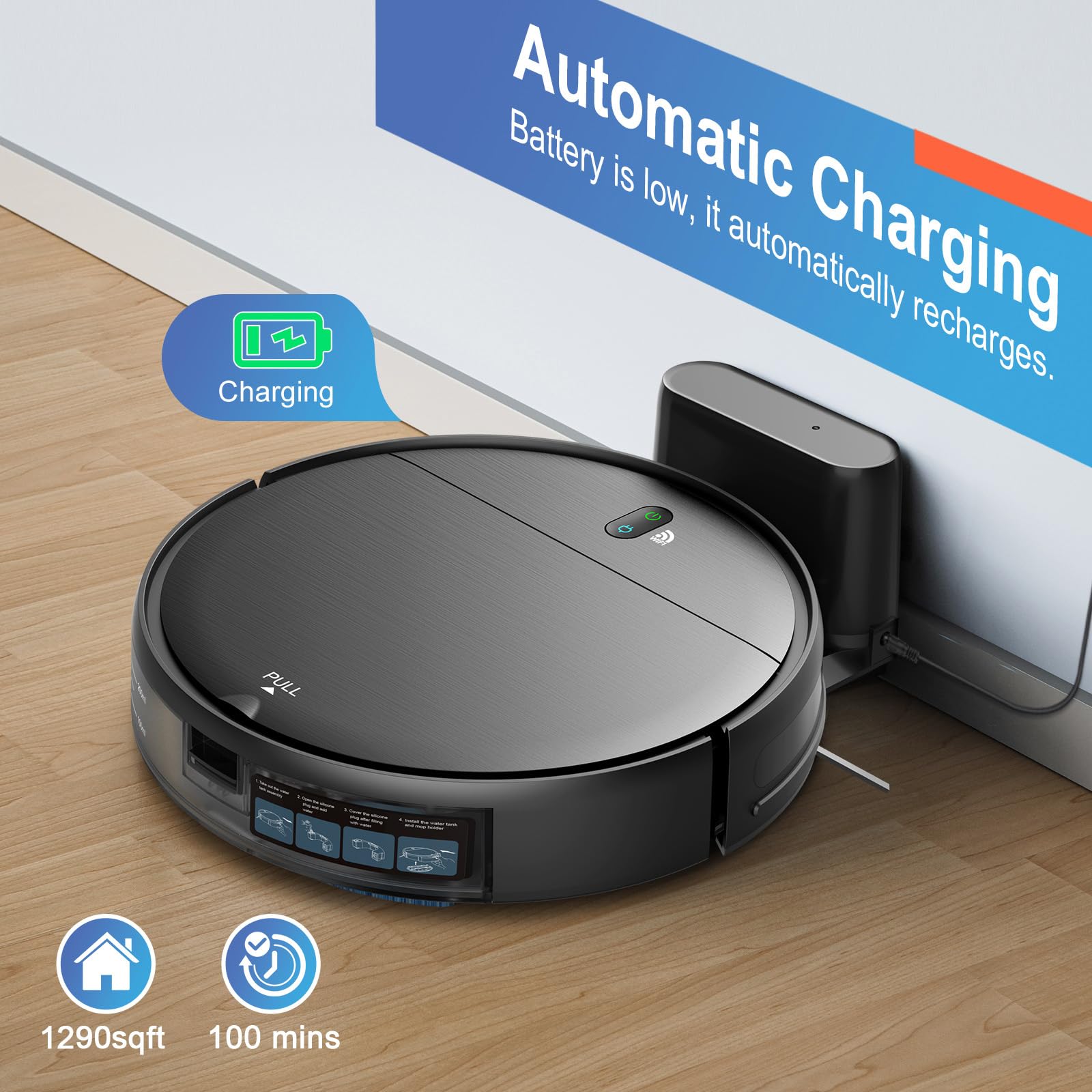 Robot Vacuum and Mop Combo