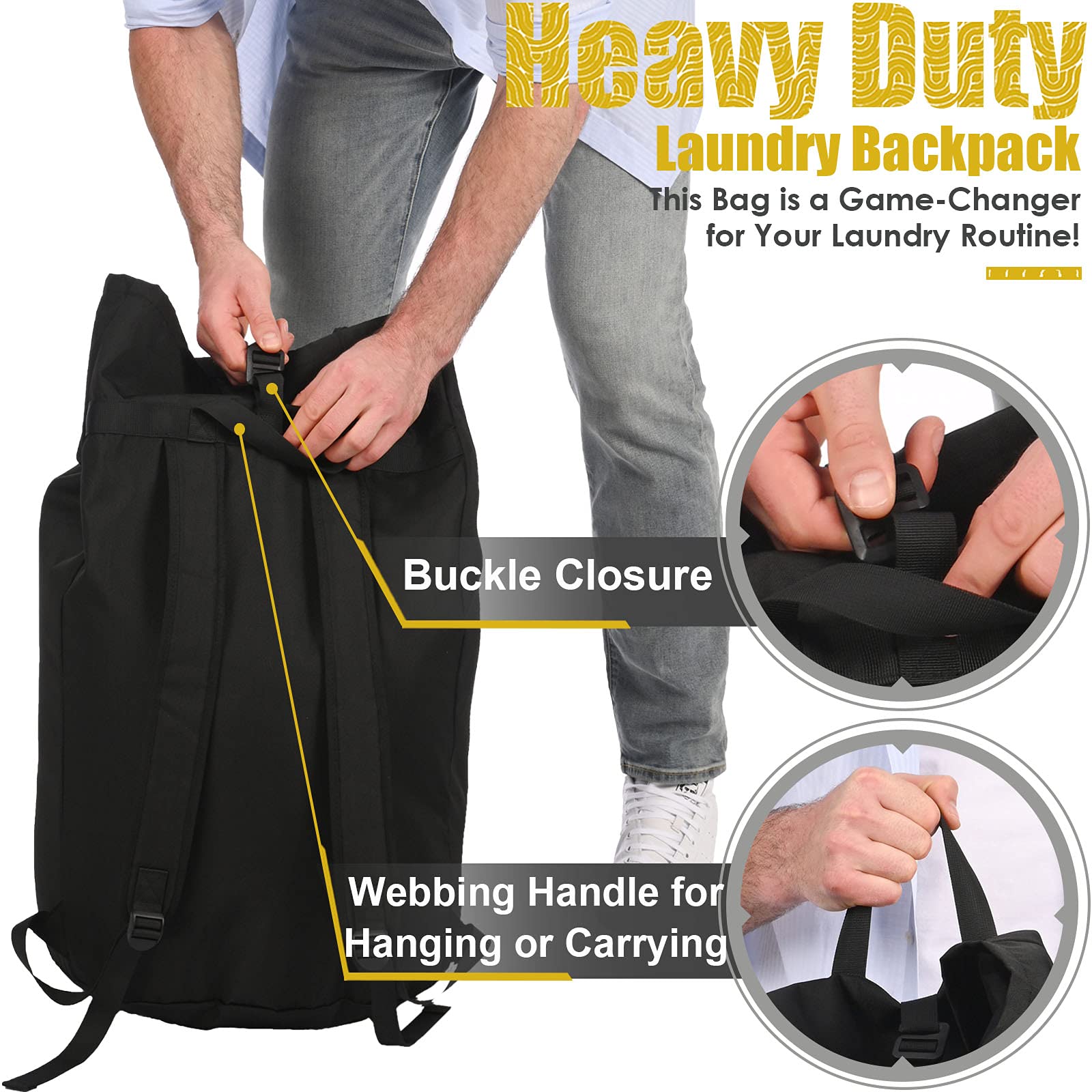 Backpack Laundry Bag