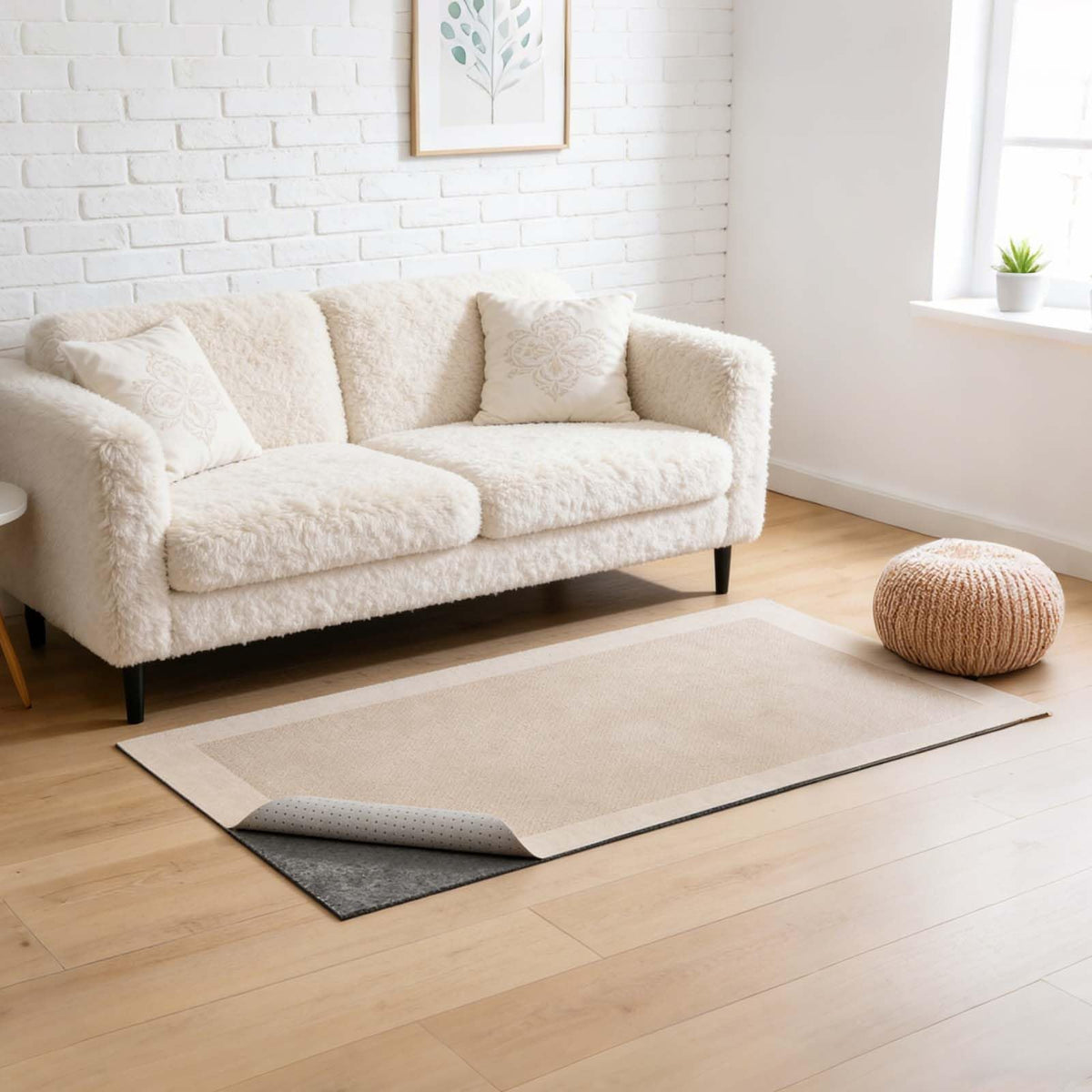 Non Slip Rug Pad 3 x 5 ft