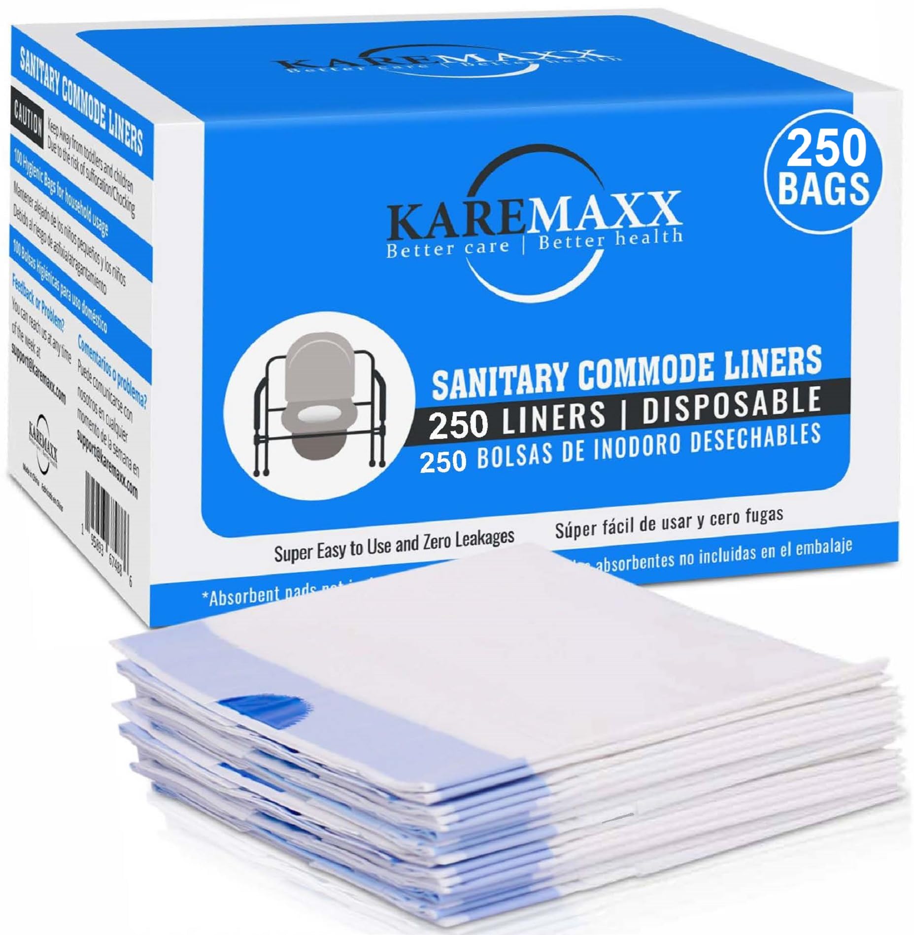 Disposable Potty liners (250 Count)