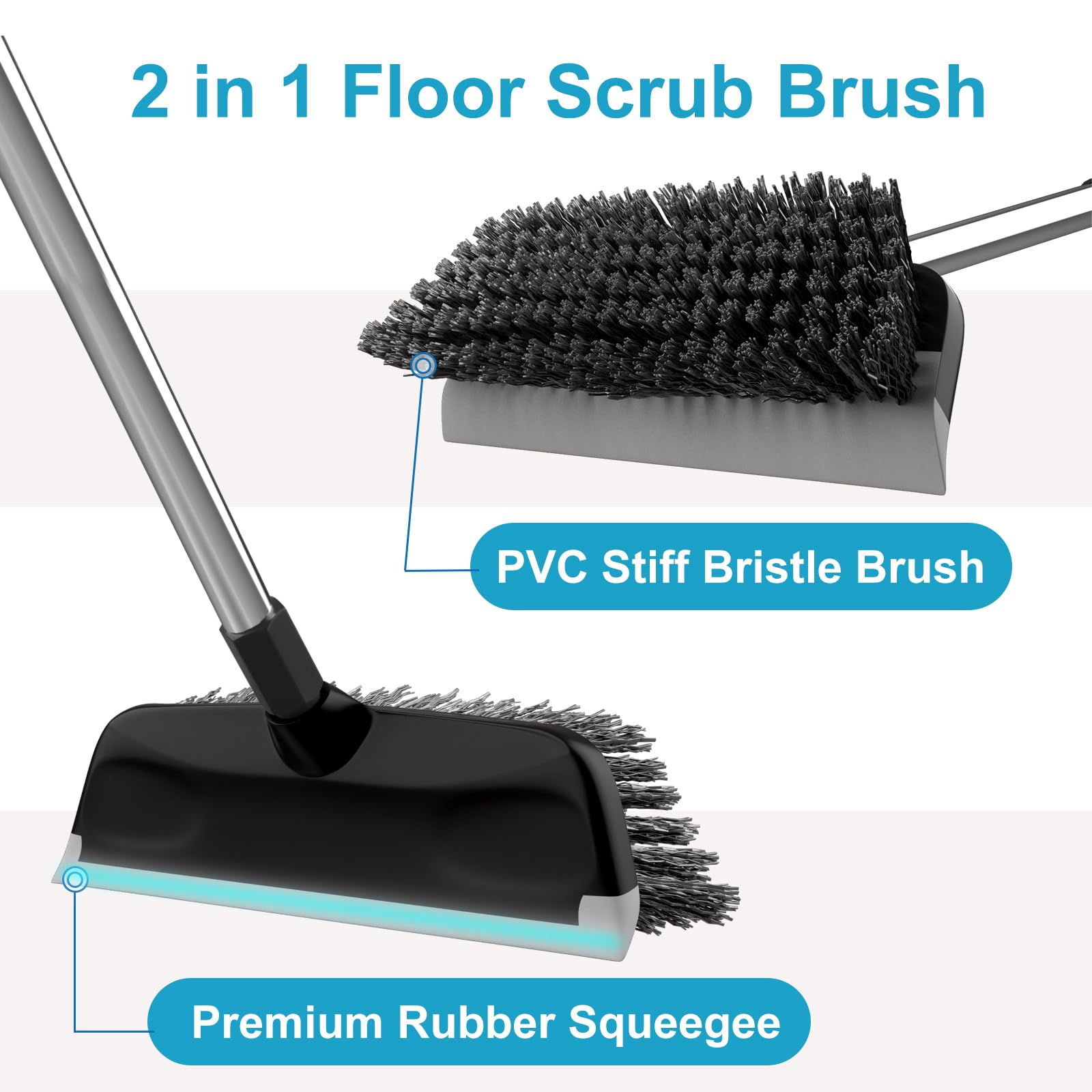 Floor Scrub Brush with 55