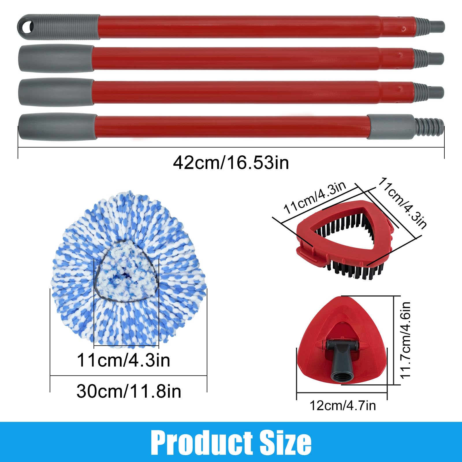 Mop Replacement for Ocedar (8 Count)
