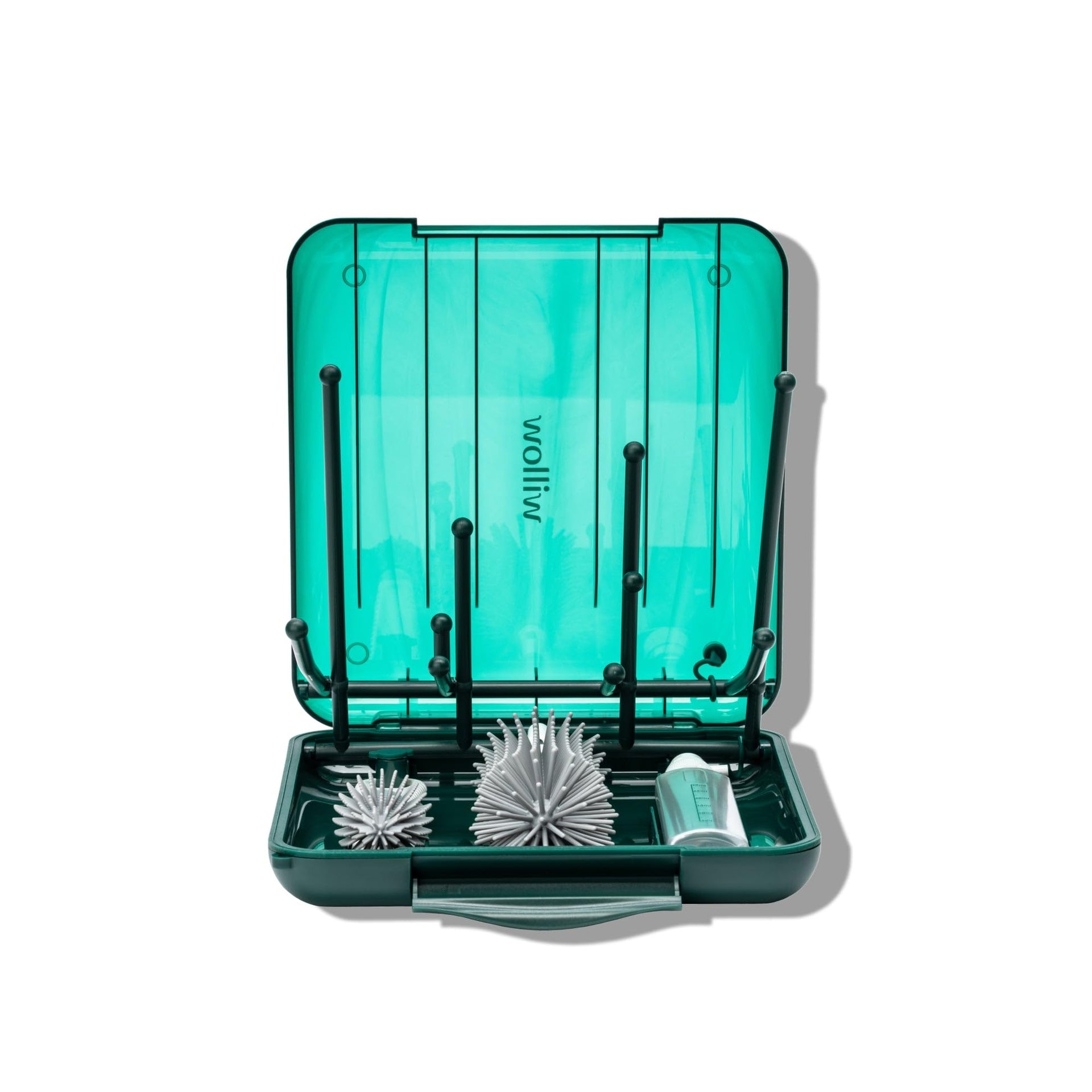 Travel Cleaning Kit & Drying Rack