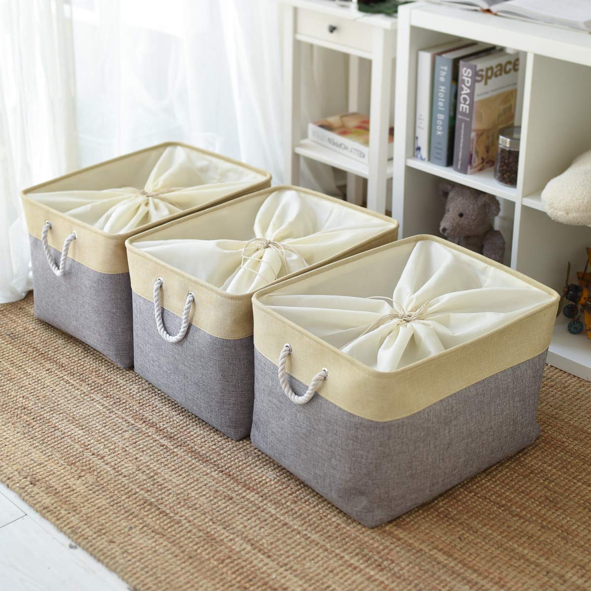 Storage Bins Baskets for Organizing (3 Count)