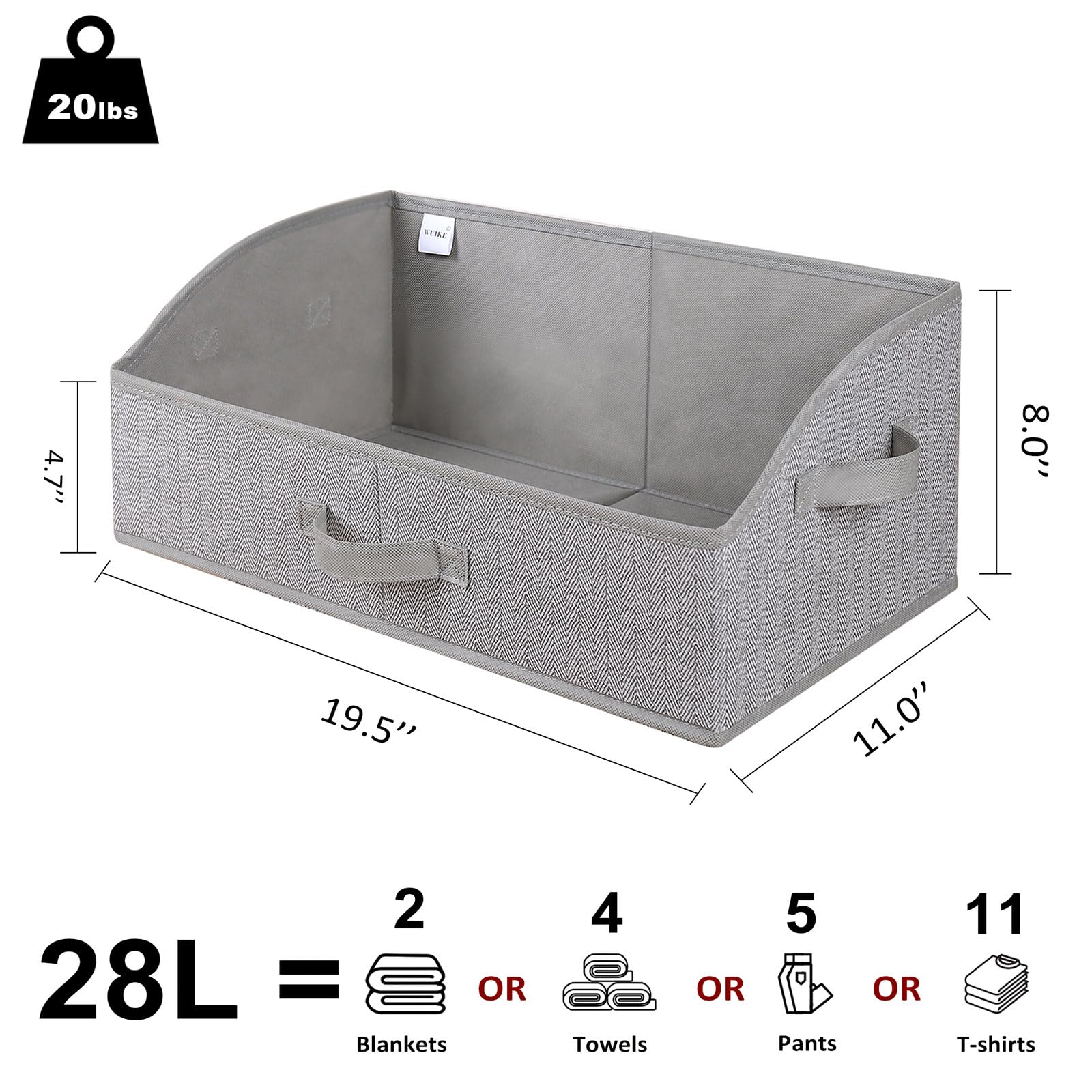 Closet Organizers and Storage (3 Count)