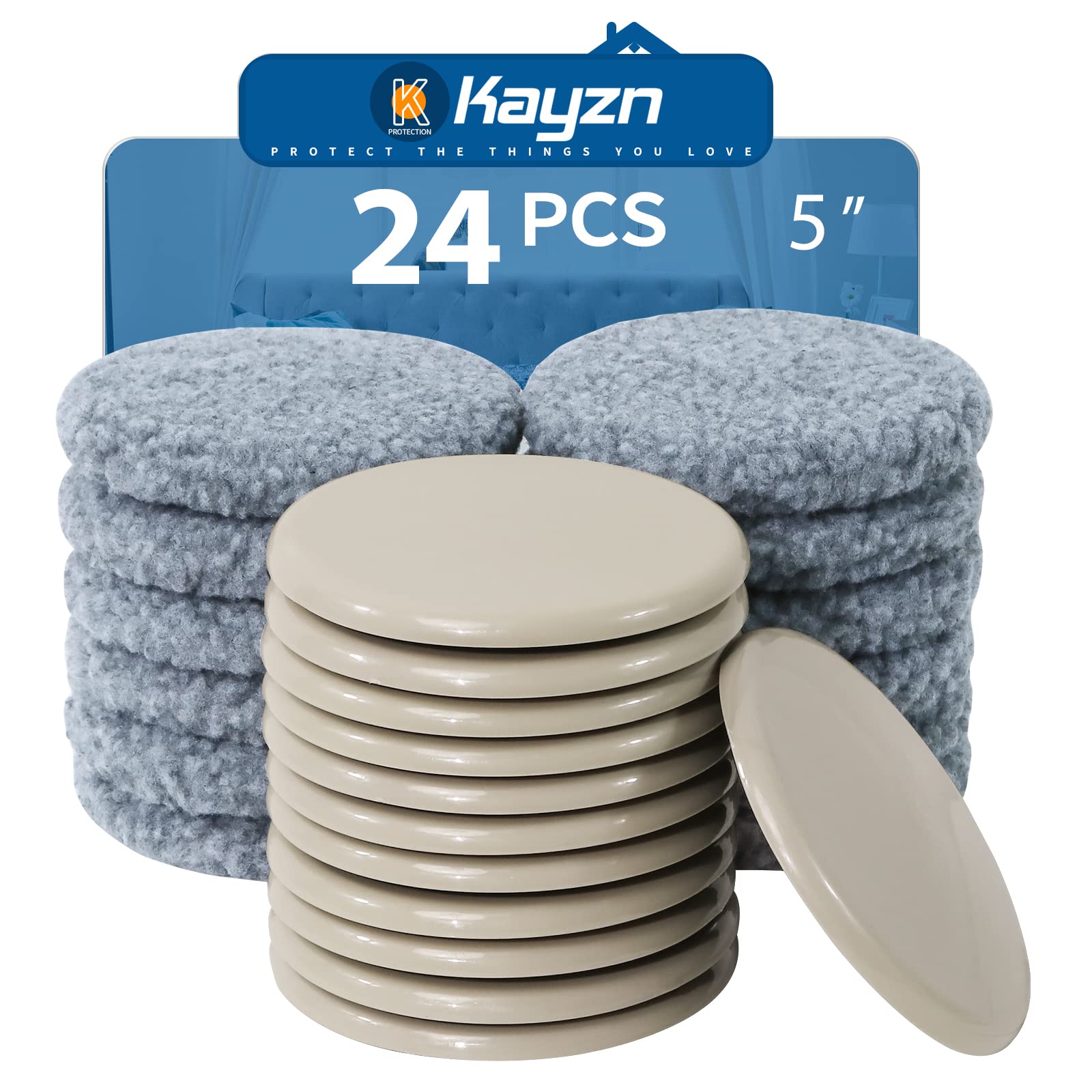 Furniture Sliders (24 Count)