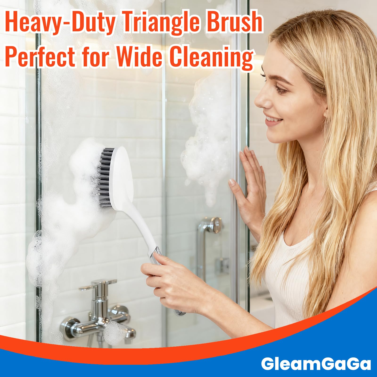 3 Pack Shower Brush for Cleaning (3 Count)