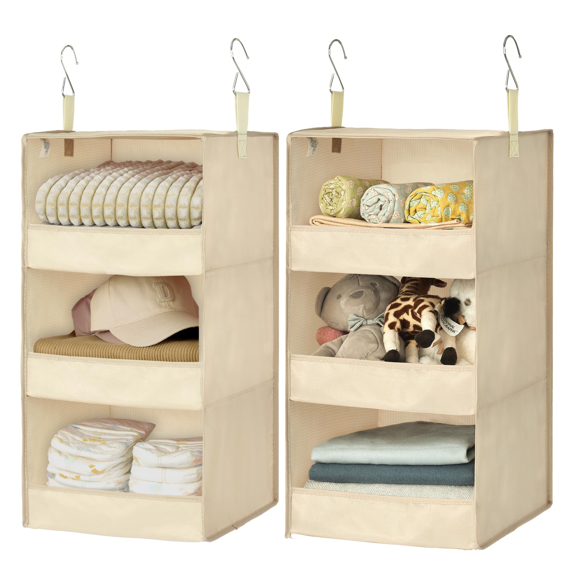 3 Shelf Hanging Closet Organizer (2 Count)