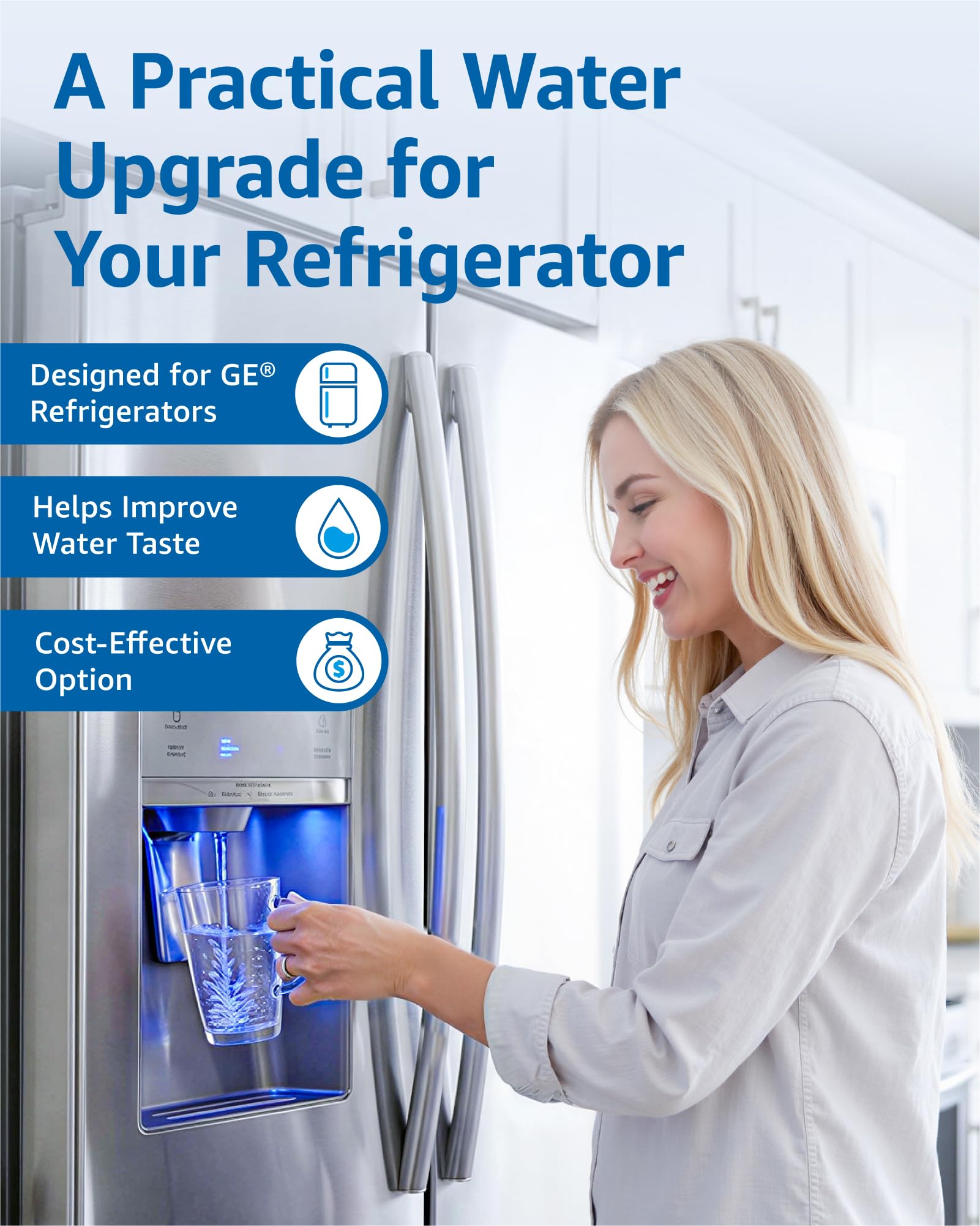 XWF Water Filter Replacement for GE® XWF (3 Count)