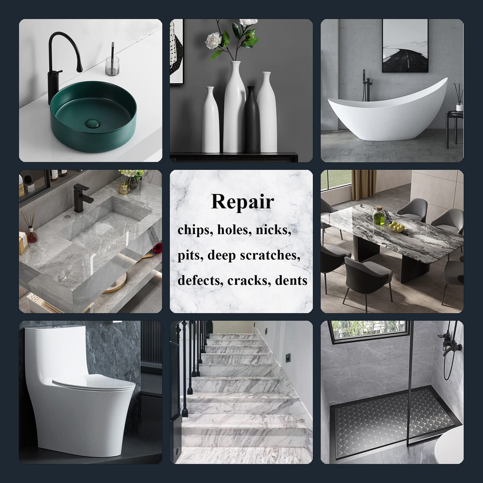 Tub Tile and Shower Repair Kit