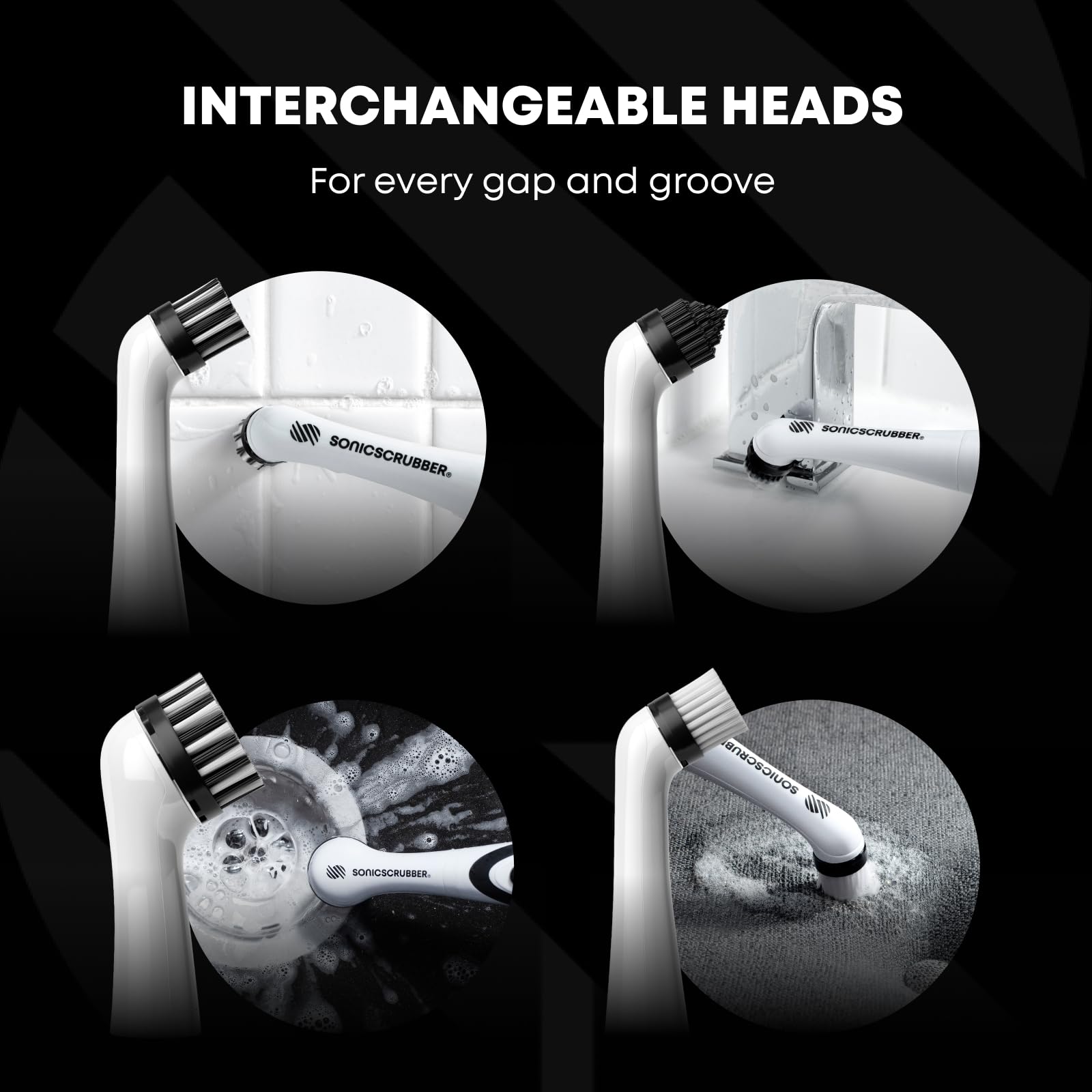 Household Cleaning Brush Power Scrubber