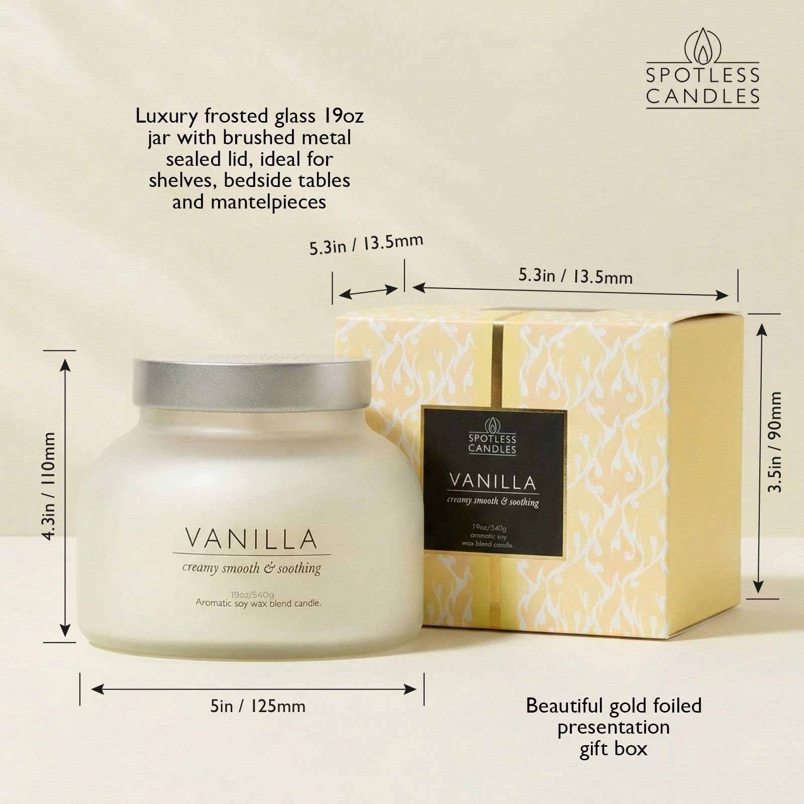 Vanilla Volcano Candle 19oz
