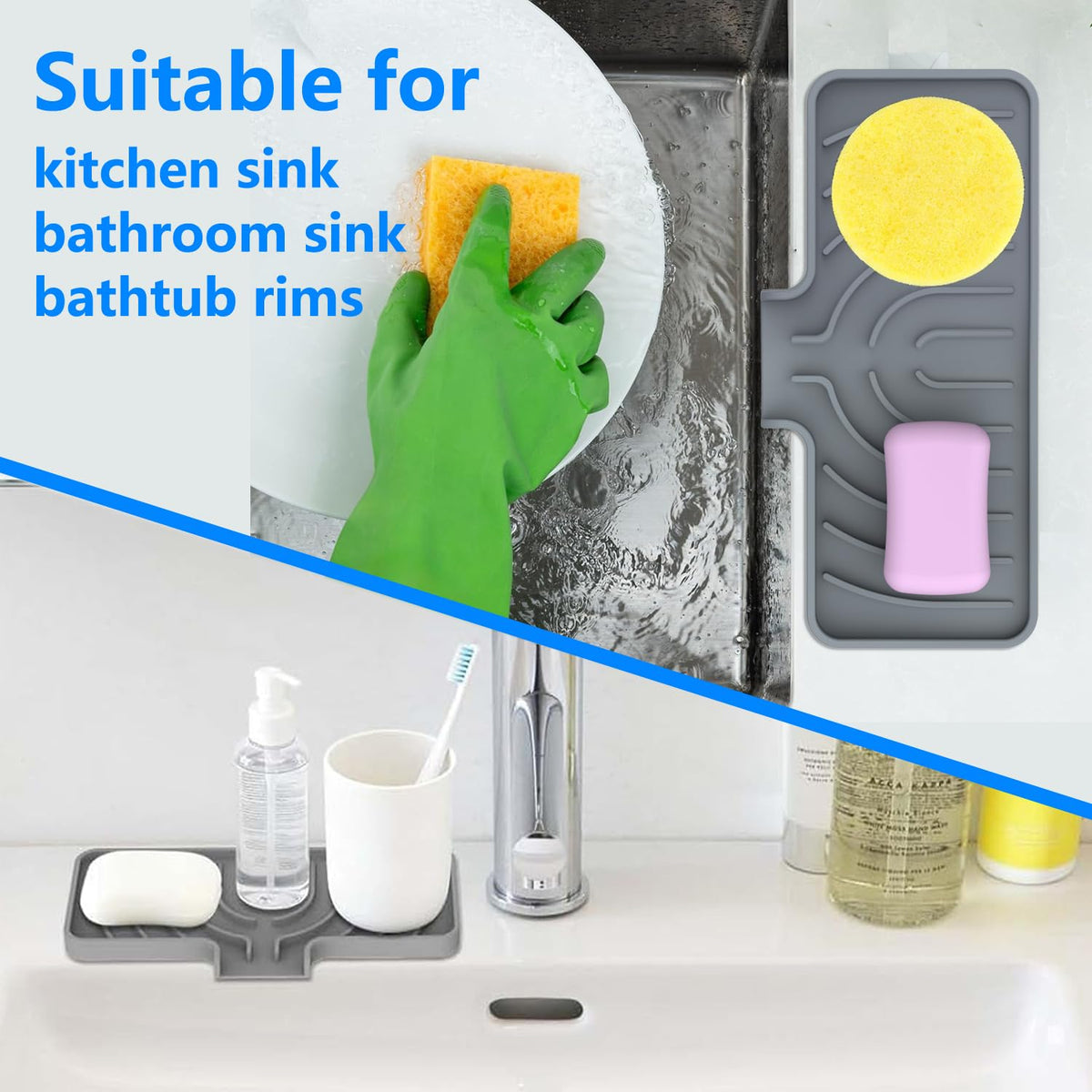 Sponge Holder for Kitchen Sink