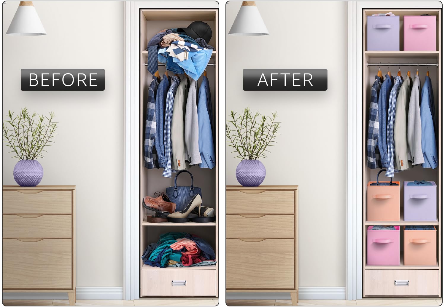 Fabric Storage Cubes