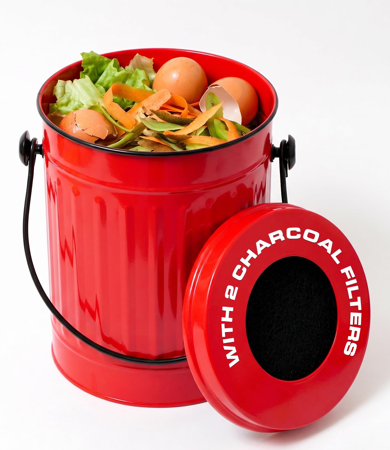Countertop Compost Bin Kitchen with Lid
