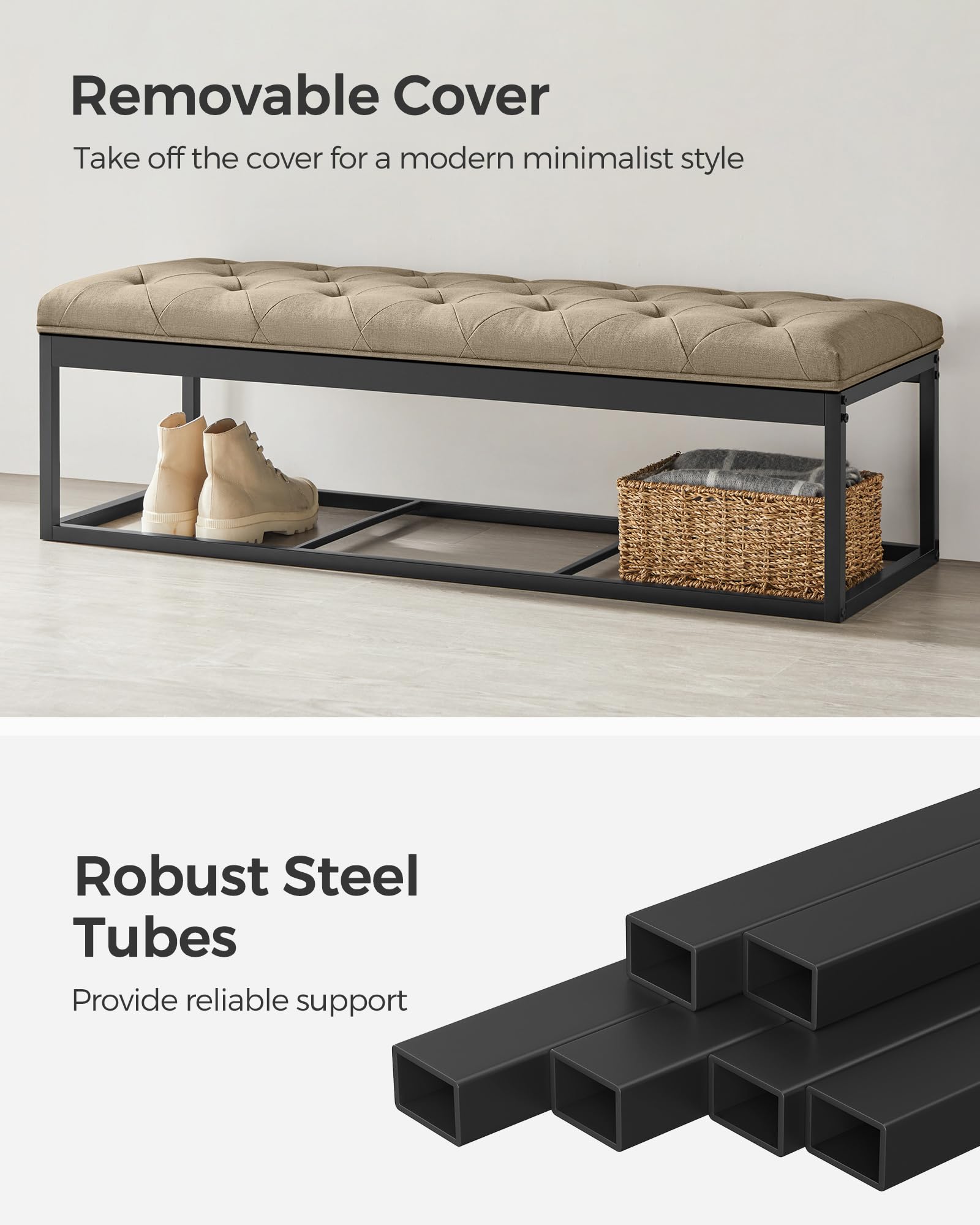 Storage Ottoman Bench