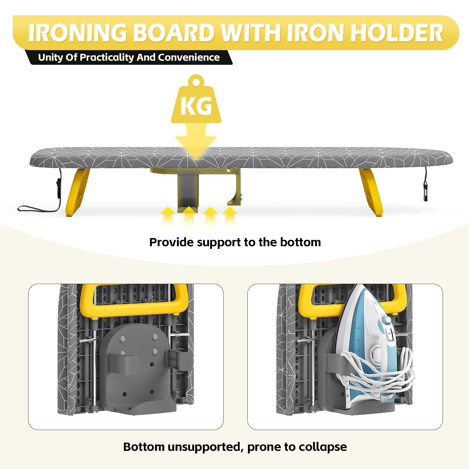 Small Ironing Board Tabletop