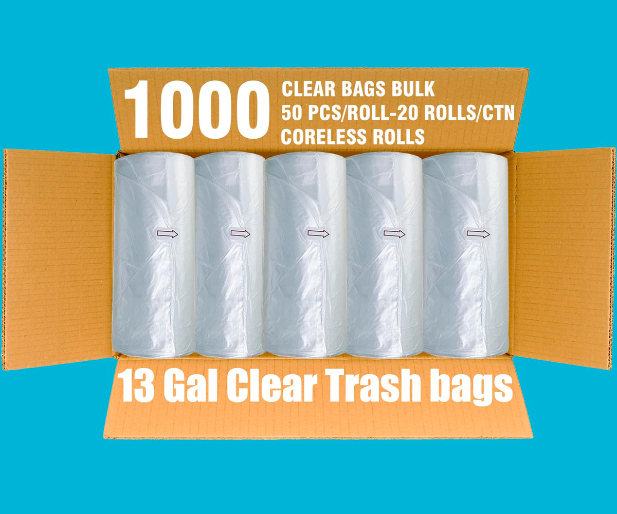 Trash Bags 13 Gallon (1000 Count)