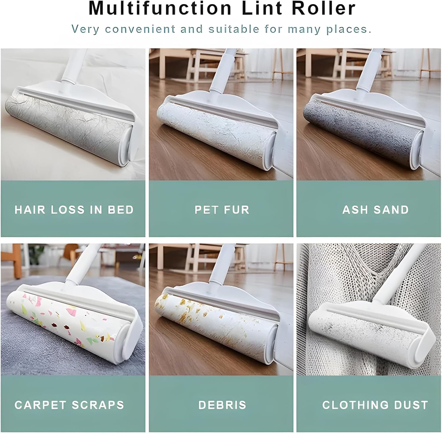 YHPDVI Lint Roller for Pet Hair