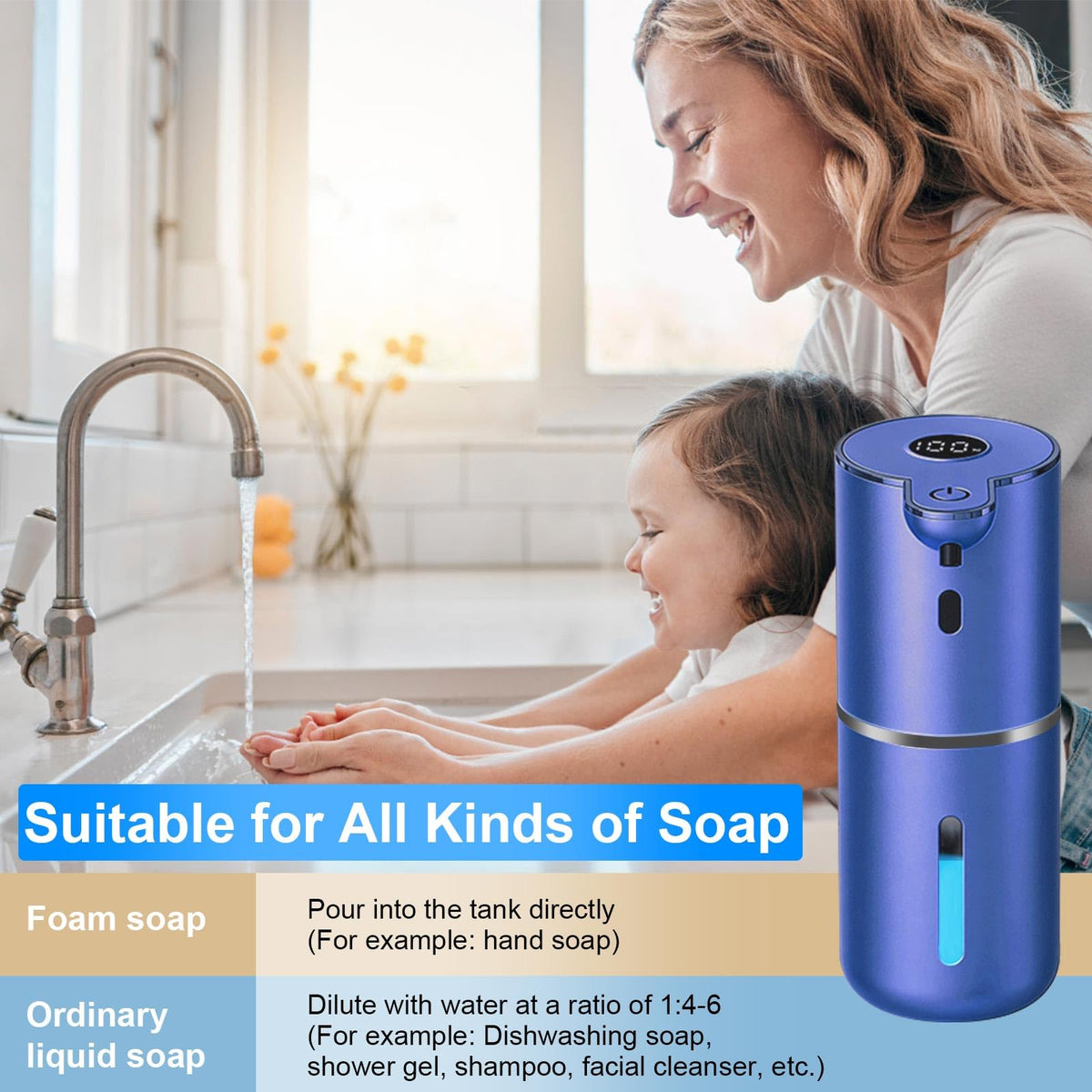 Automatic Foaming Soap Dispenser Touchless
