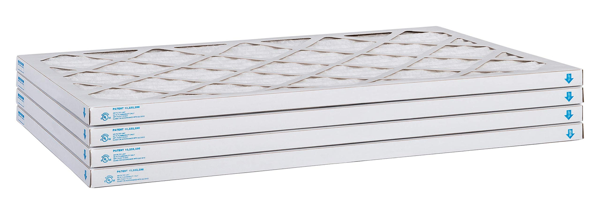 Air Filter 16x30x1 MERV 8 AC Filter (4 Count)