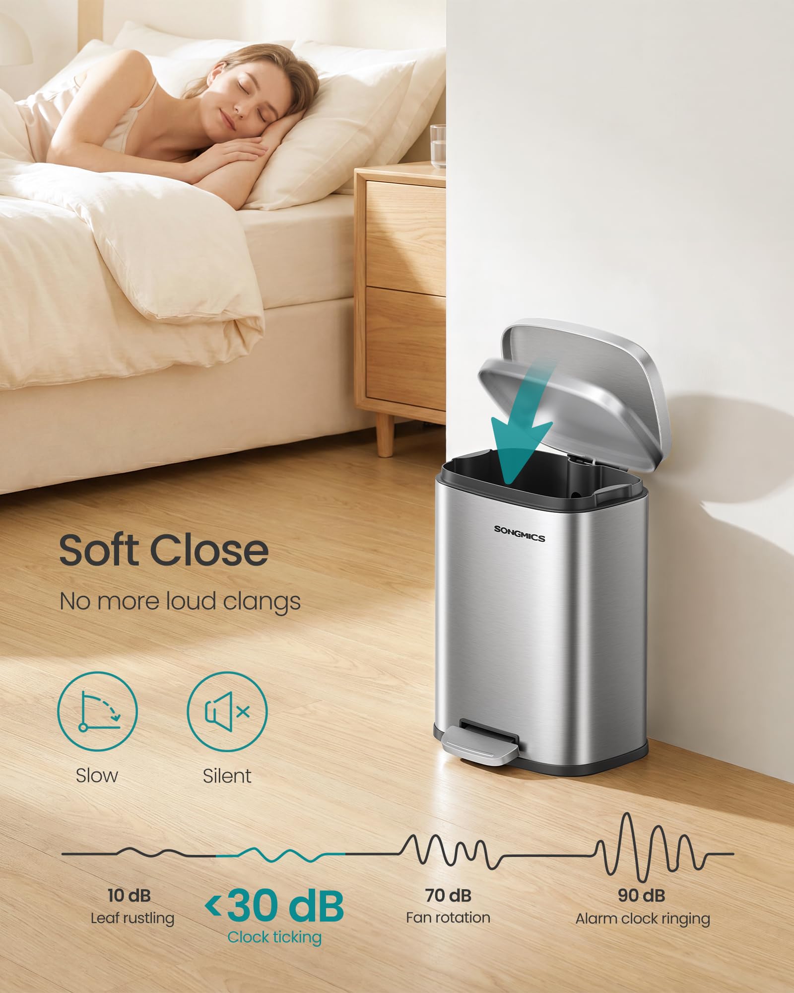 Stainless Steel Trash Can
