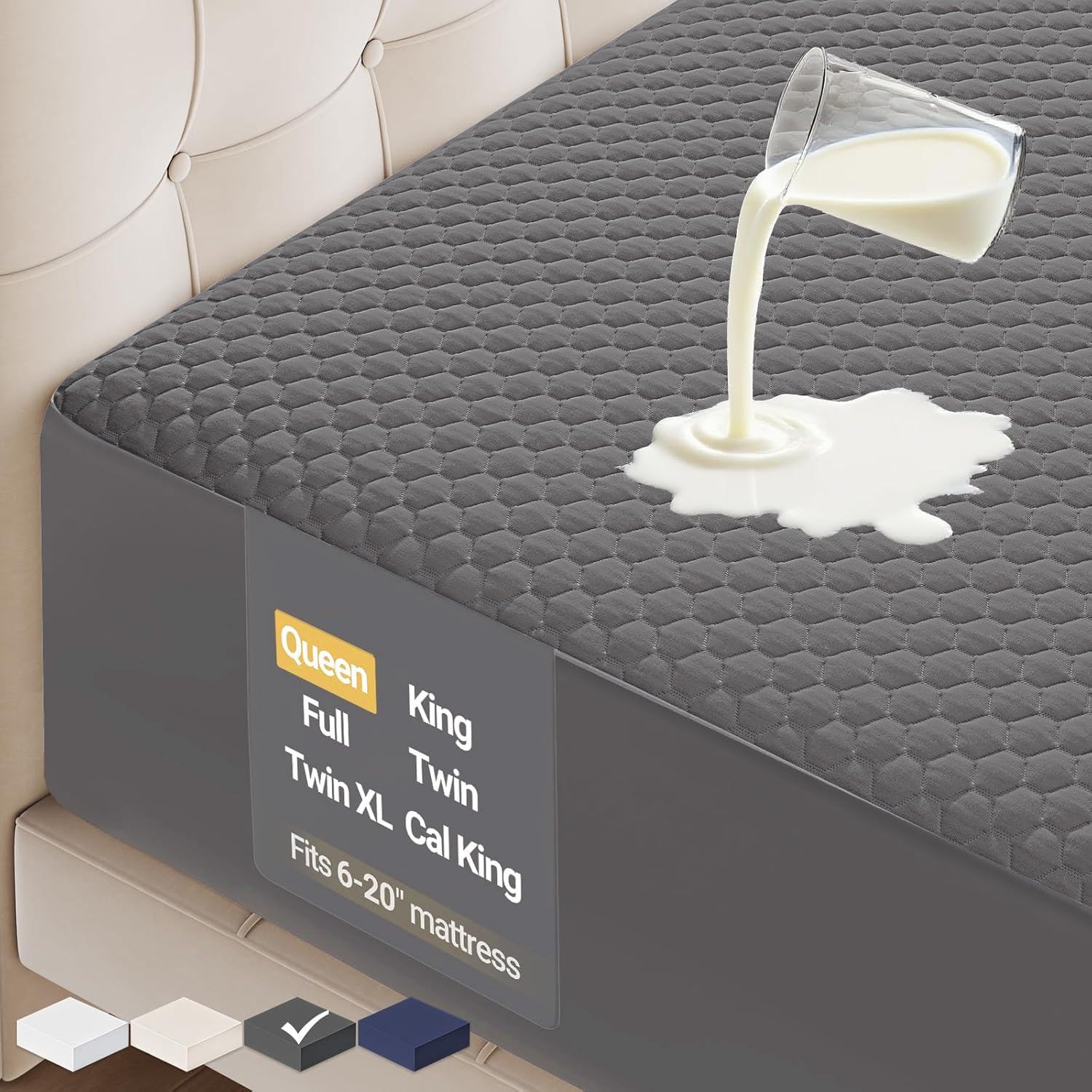 100% Waterproof Mattress Protector