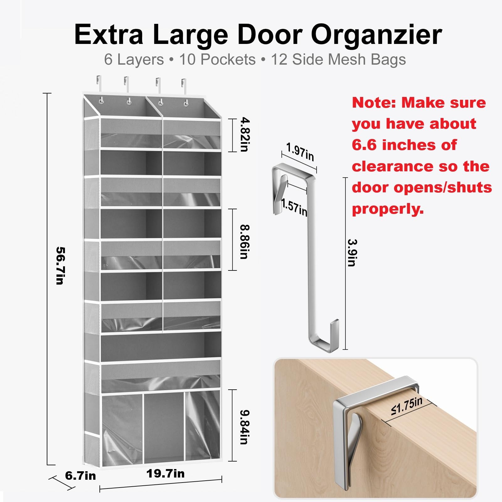 Over the Door Hanging Organizer