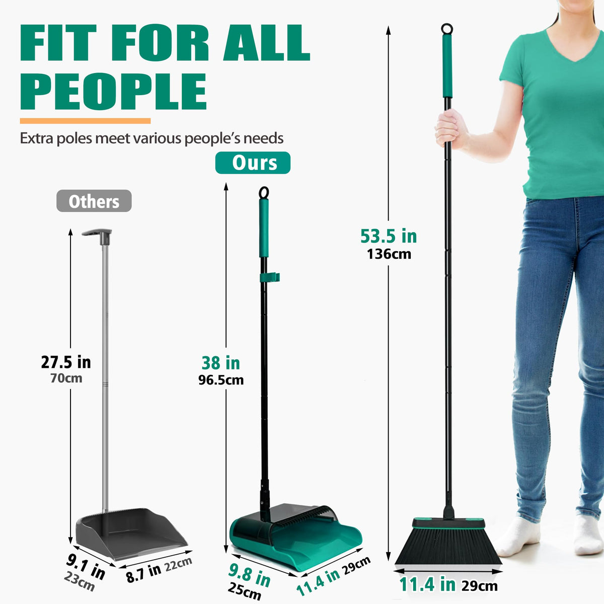 Broom and Dust Pan