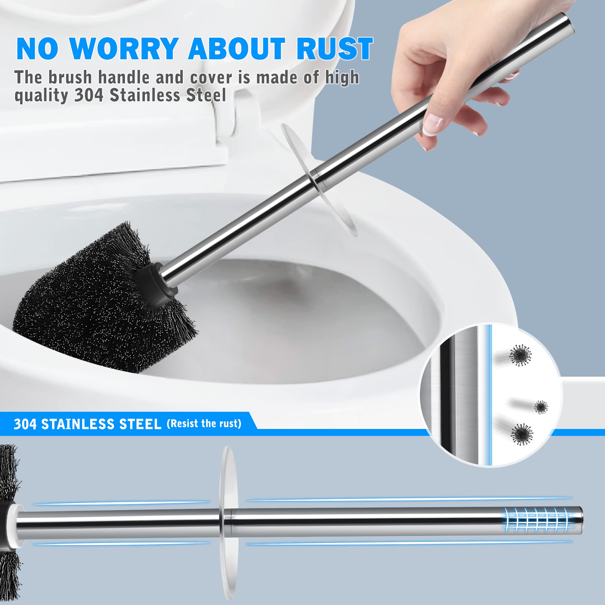 Toilet Brush and Holder
