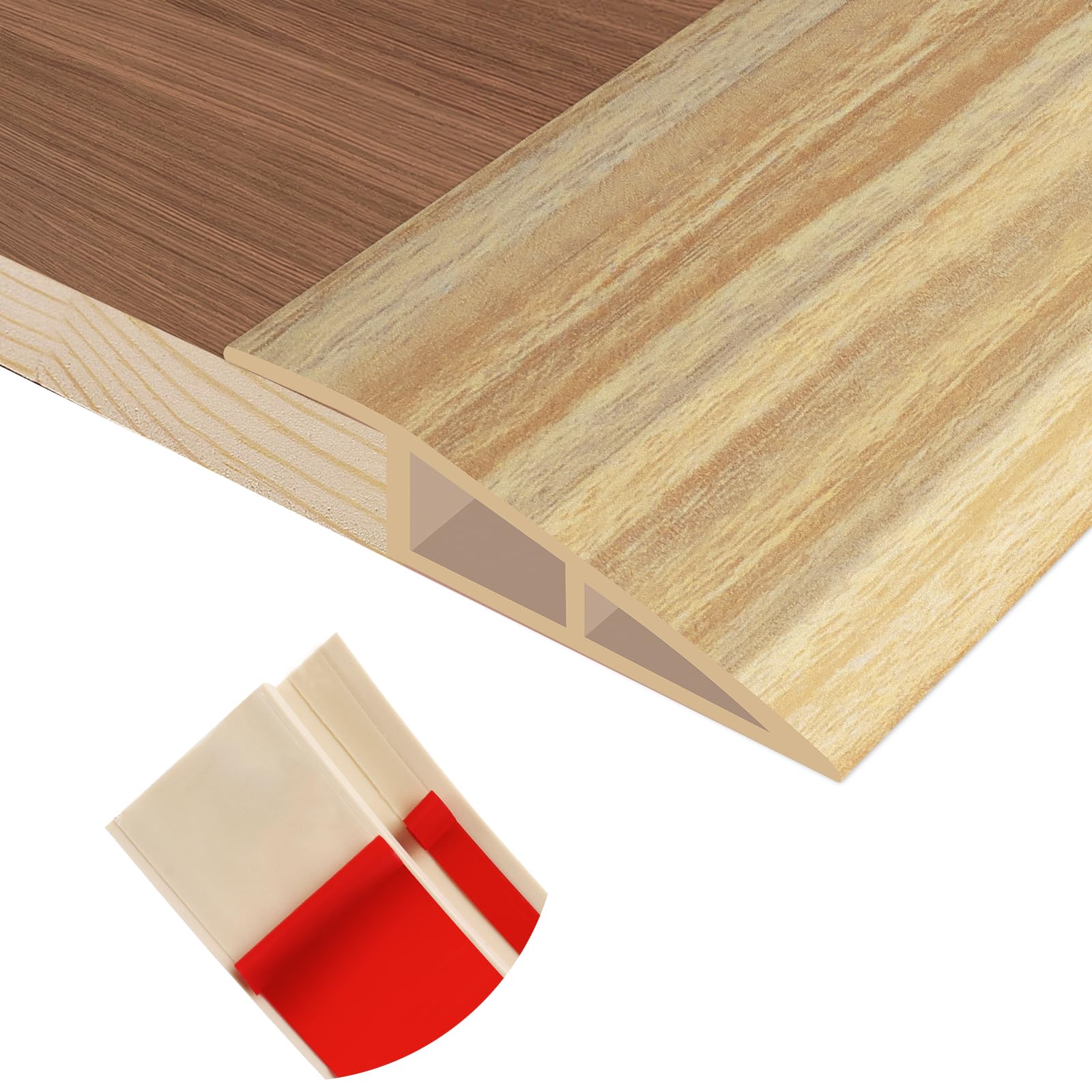 Floor Transition Strip Self Adhesive Vinyl Door Threshold Strip